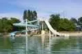 Aqua park in Le Fauverney Lodge