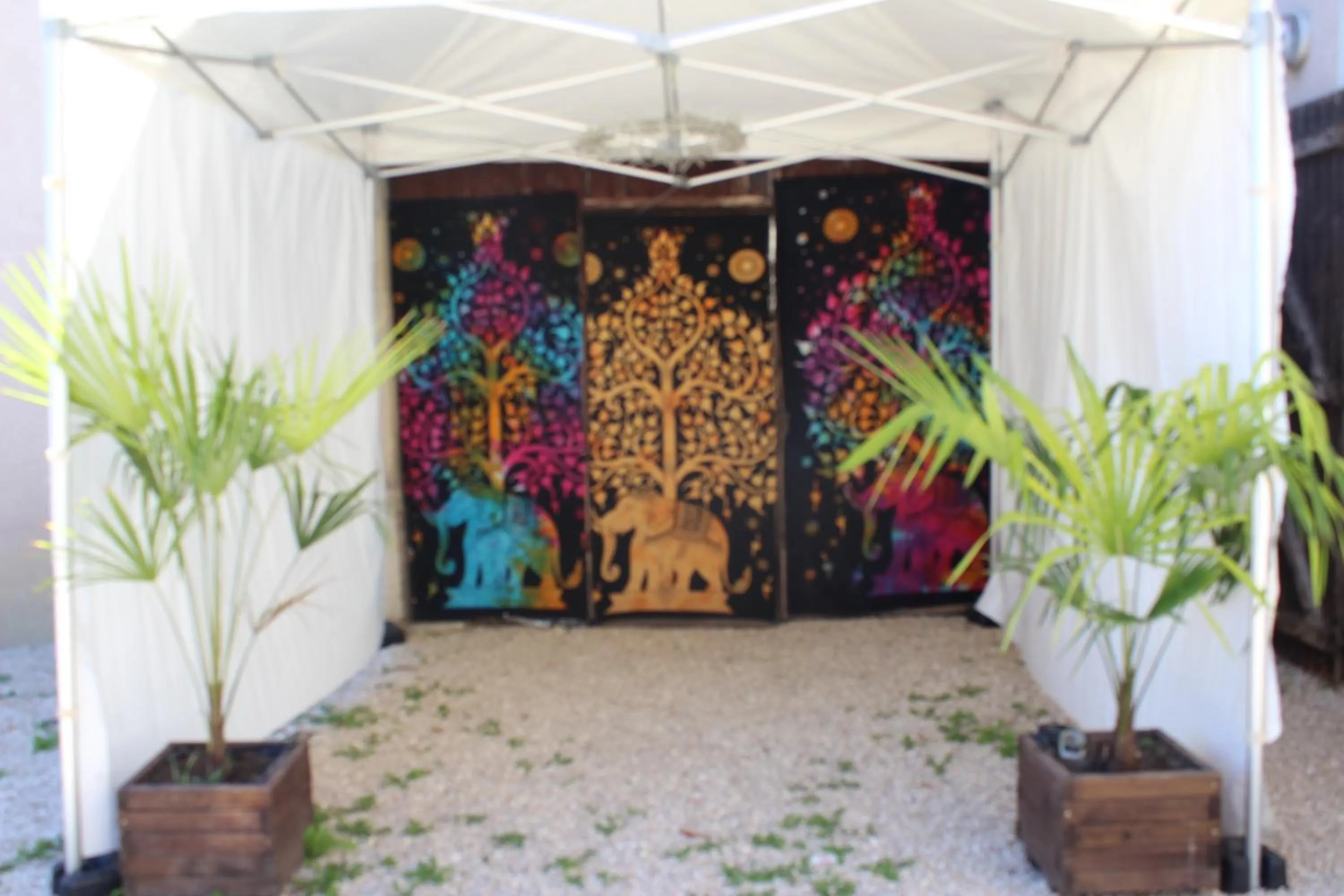 Facade/entrance in Le Fauverney Lodge