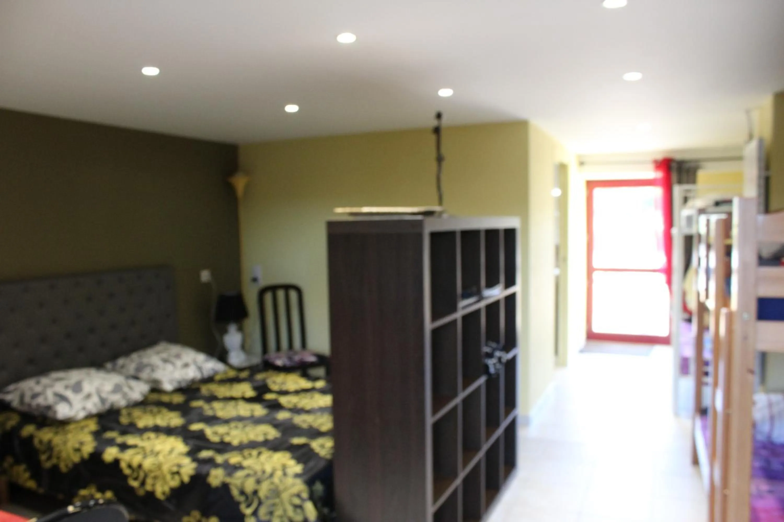 Bed in Le Fauverney Lodge