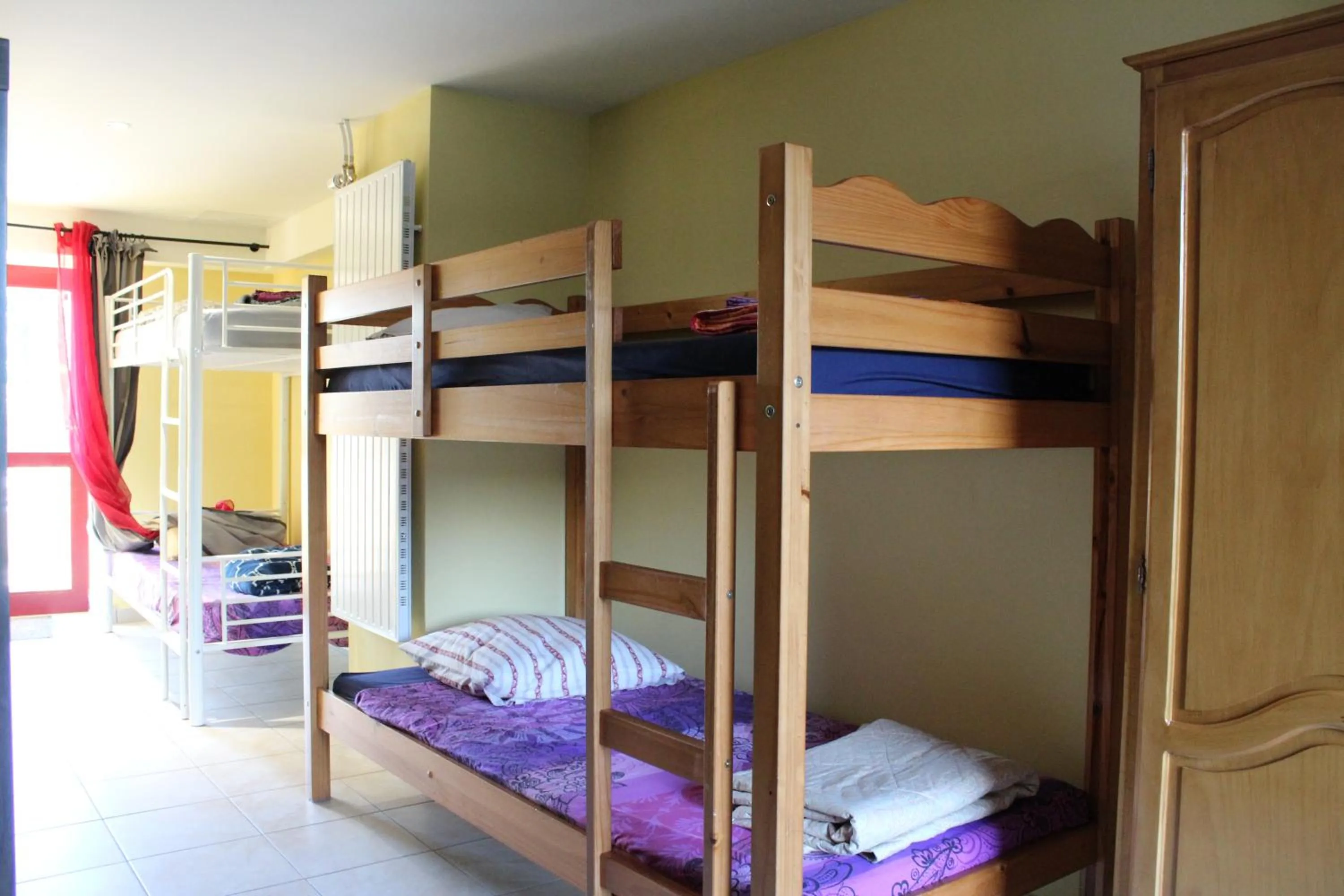 Bed in Le Fauverney Lodge