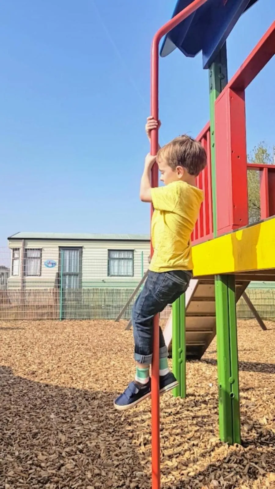 Children play ground in Dawlish Warren Holidays