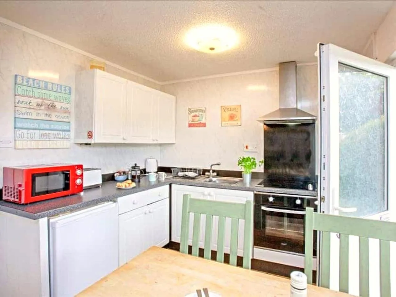 kitchen in Dawlish Warren Holidays