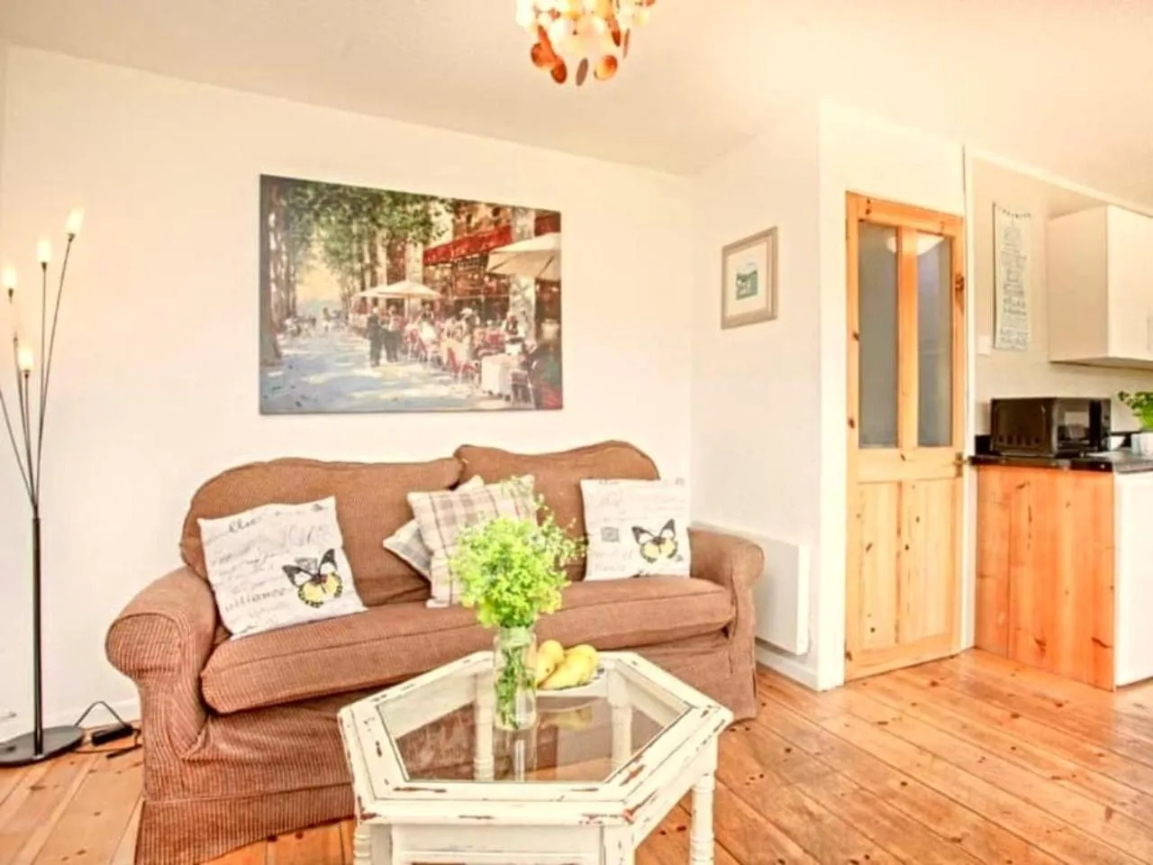 Living room in Dawlish Warren Holidays