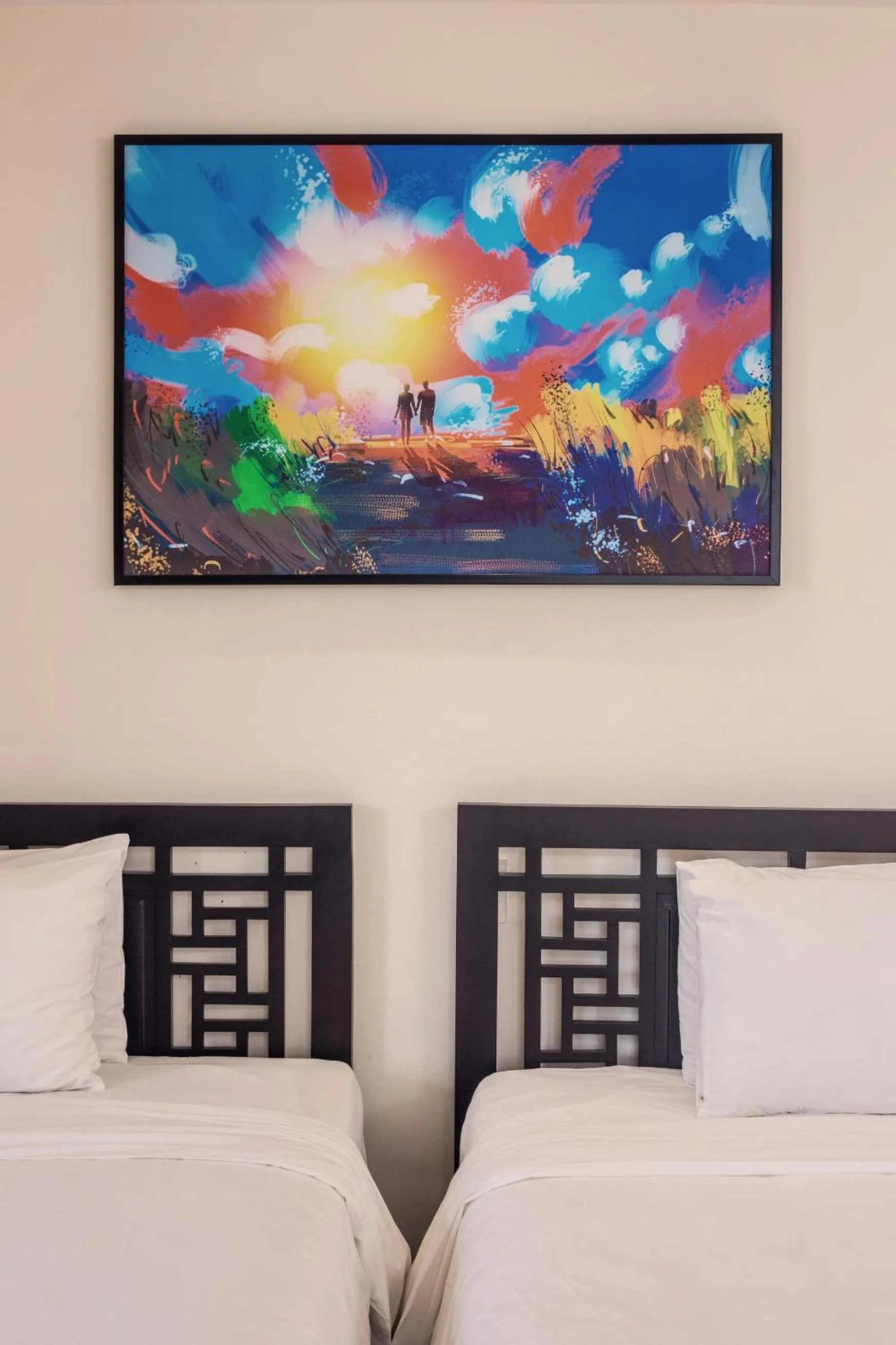 Bed in Seavitel Danang Beach Hotel