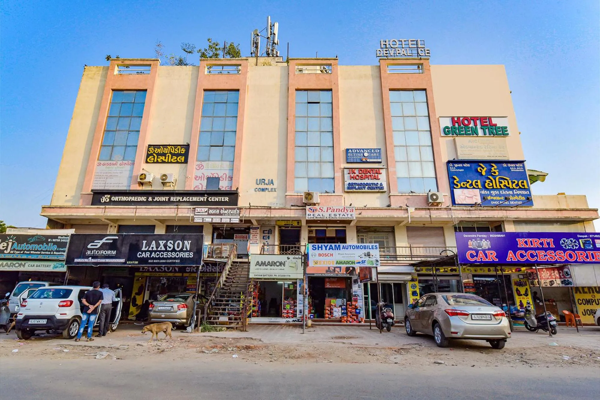 Property building in Green Tree Hotel