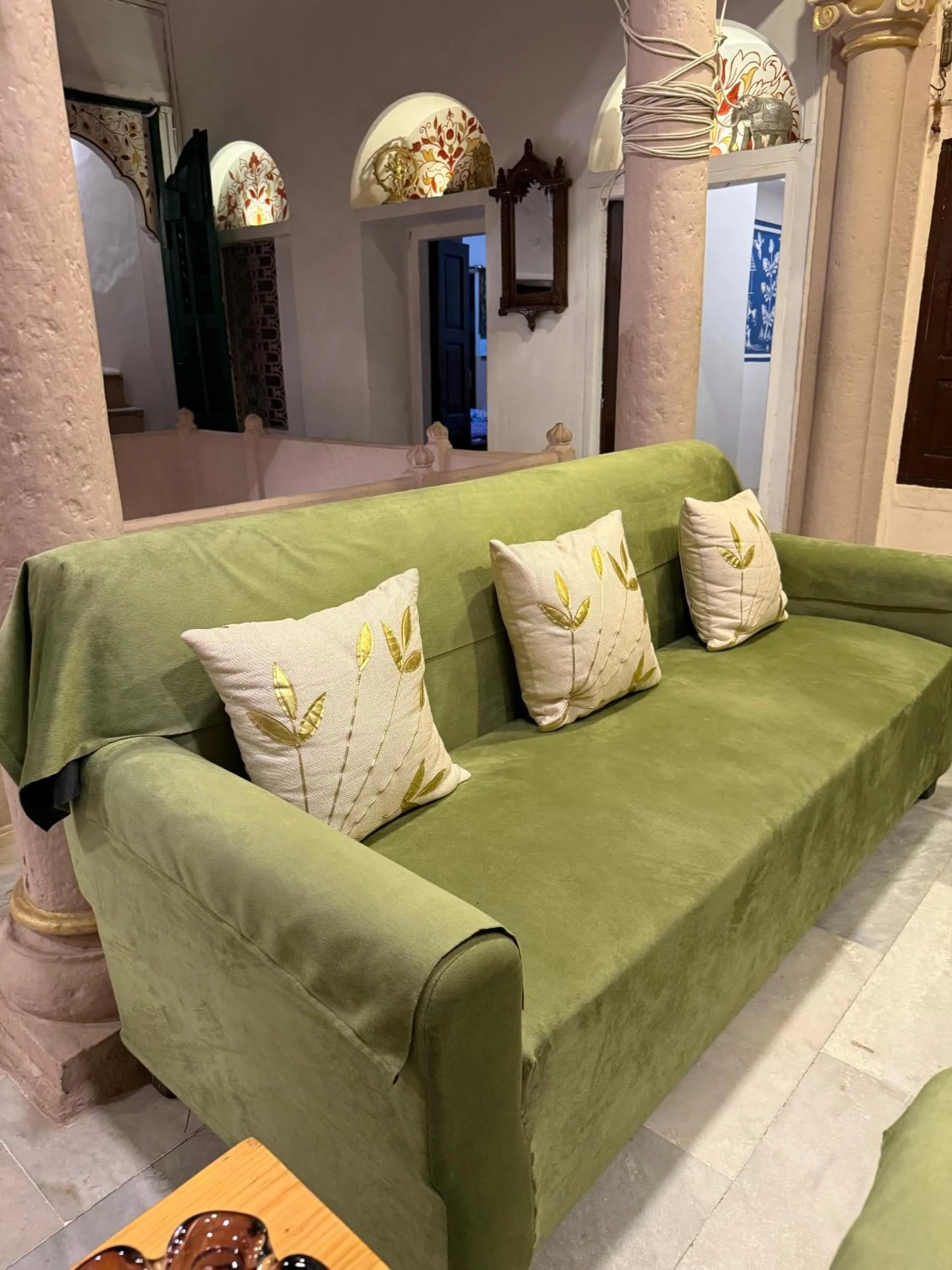 Living room in Rudreshwar Mahadeo Kothi