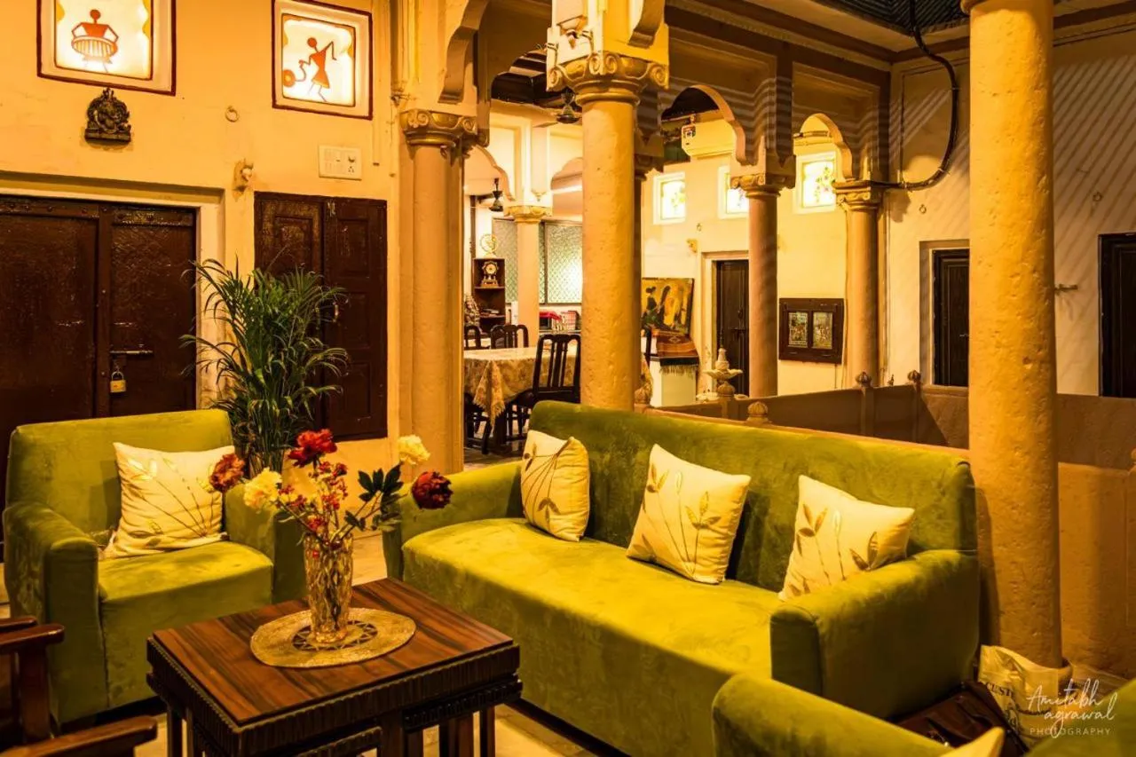 Living room in Rudreshwar Mahadeo Kothi