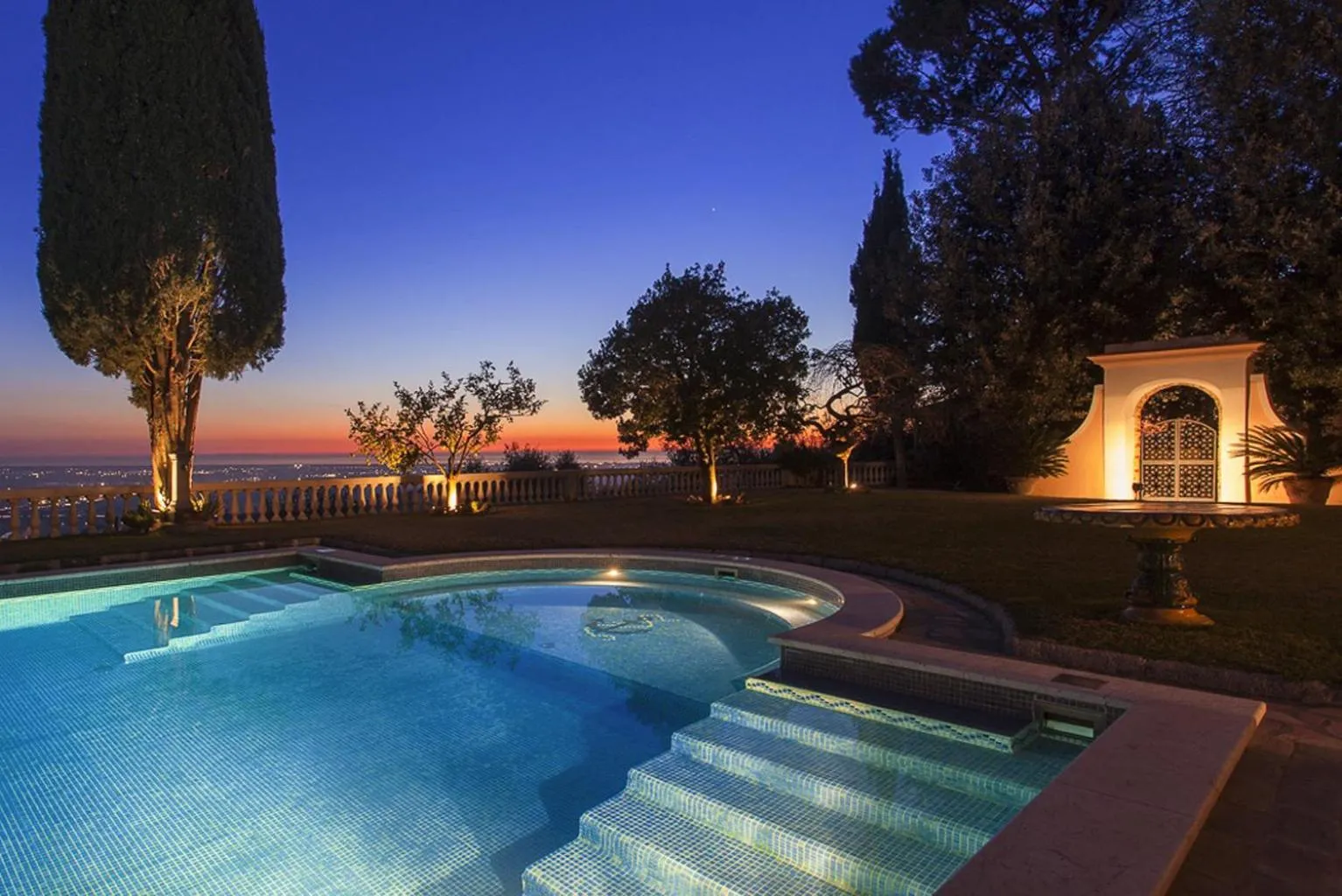 Swimming pool in Villa Gobbi Benelli