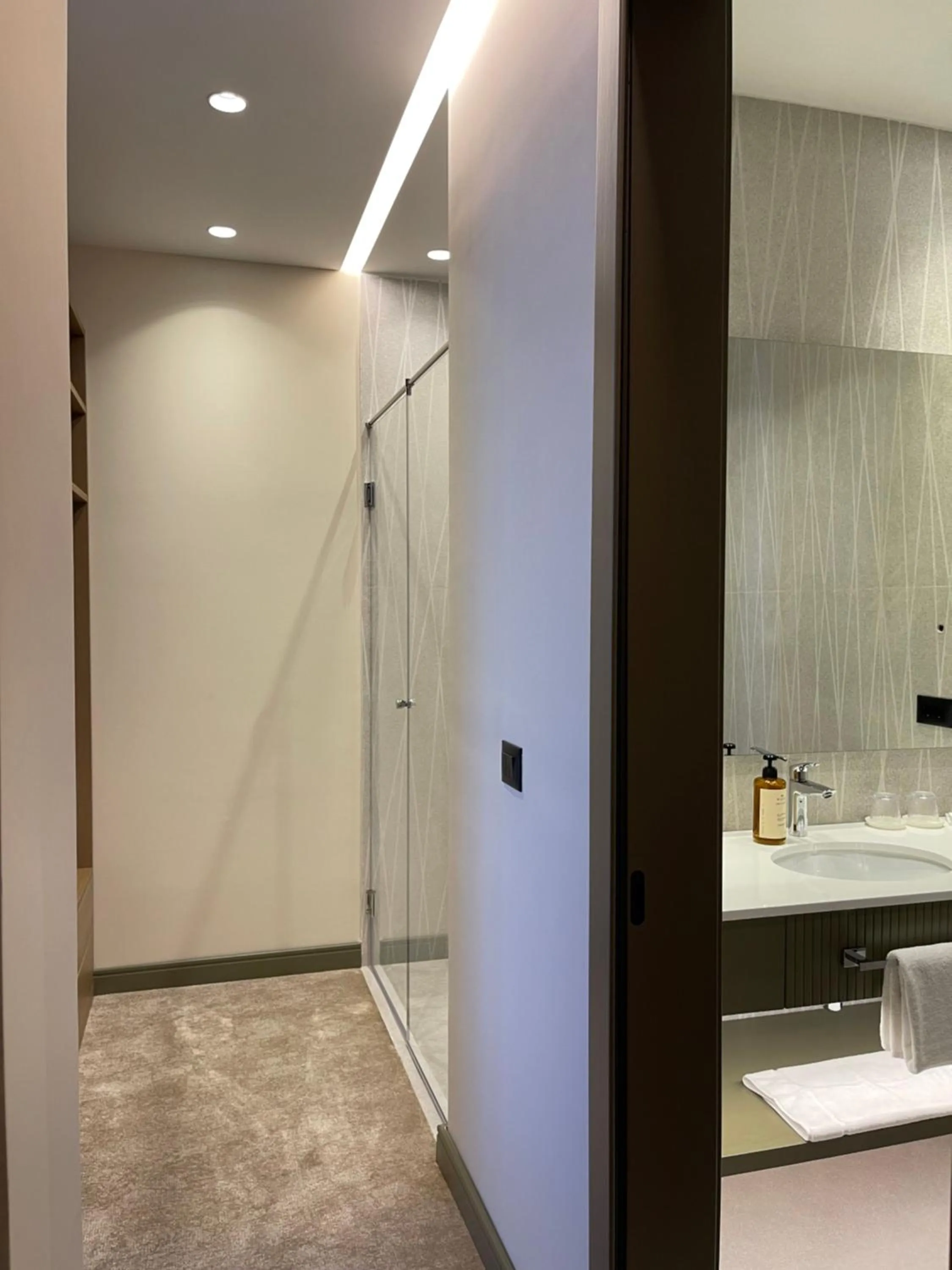 Shower in Grand Duka Hotel & SPA