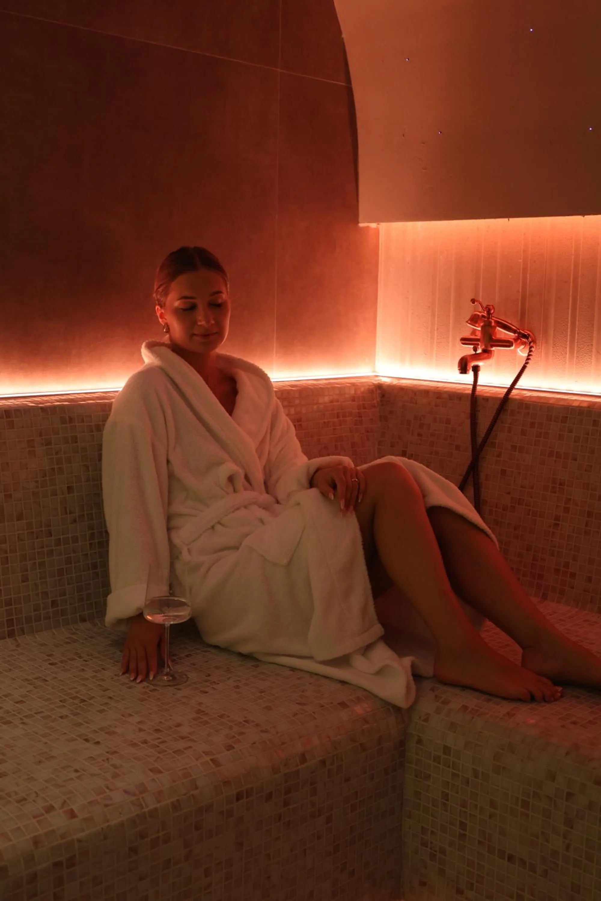 Sauna in Grand Duka Hotel & SPA