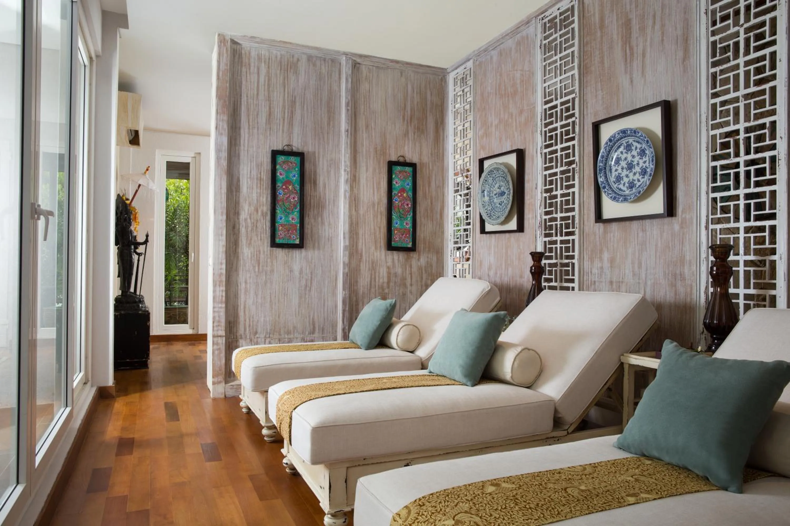 Seating area in Plataran Menjangan Resort and Spa - CHSE Certified