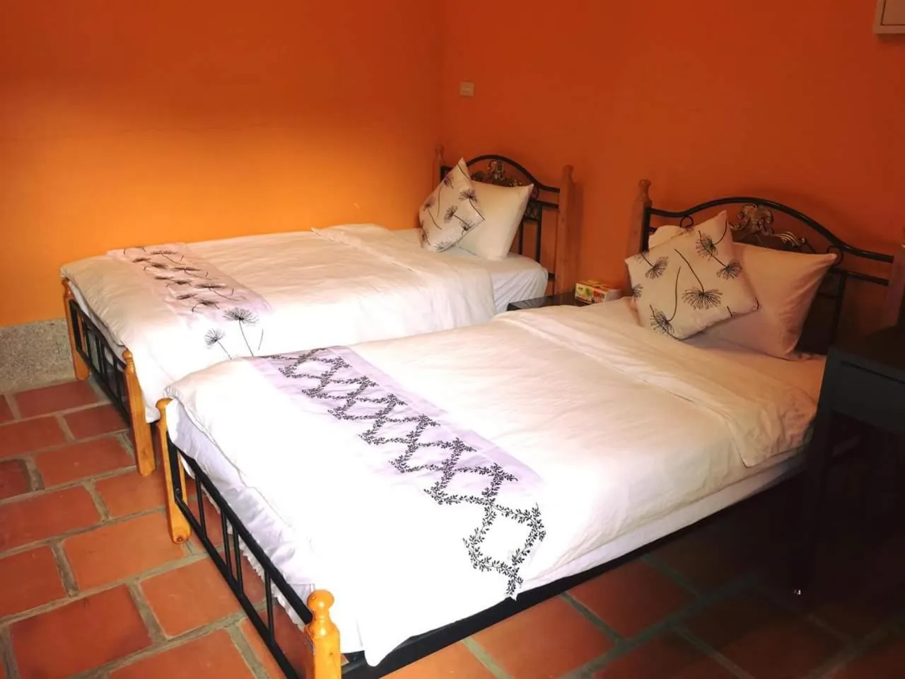 Bed in PianoPiano B&B