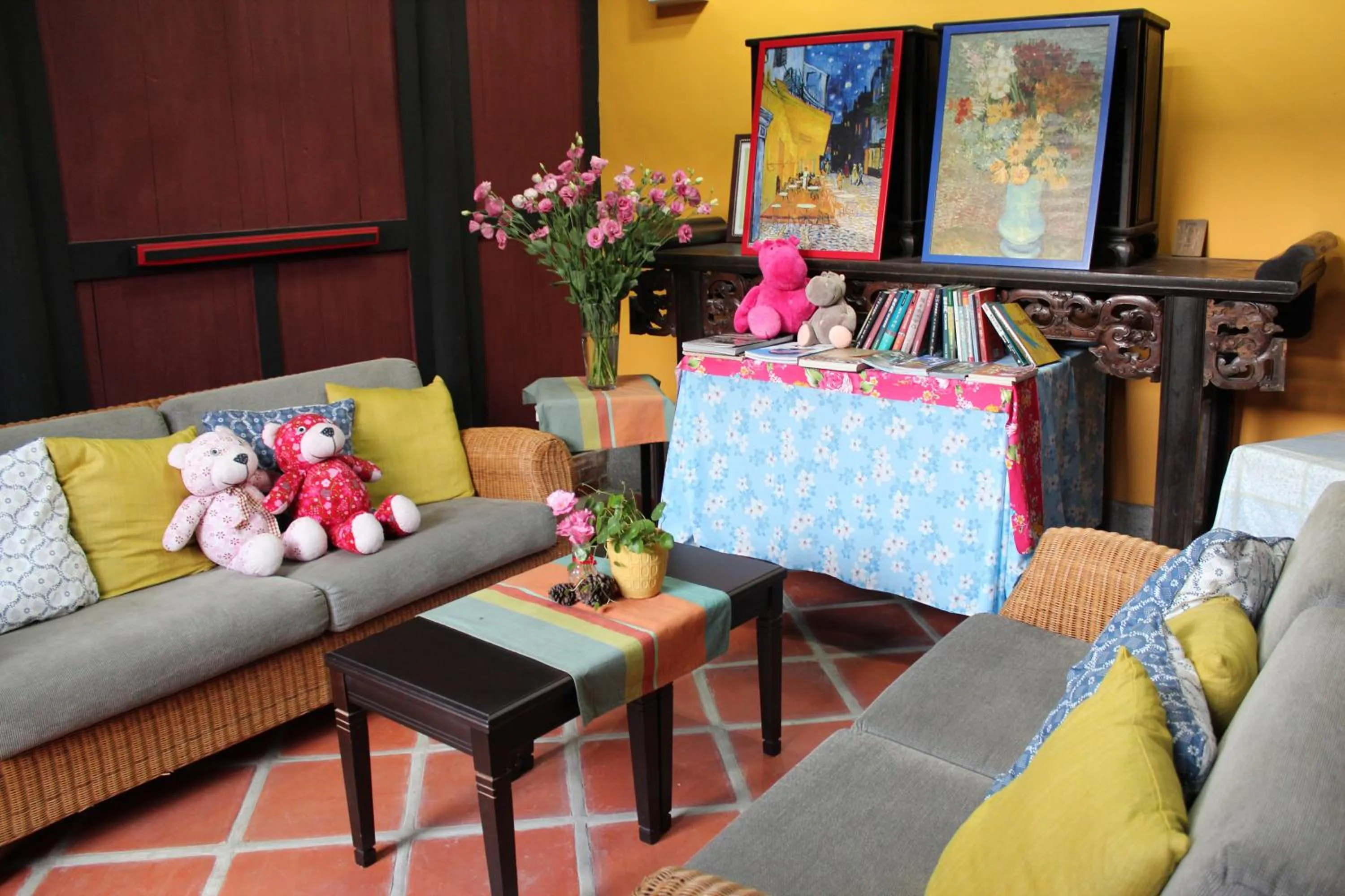 Lobby or reception in PianoPiano B&B