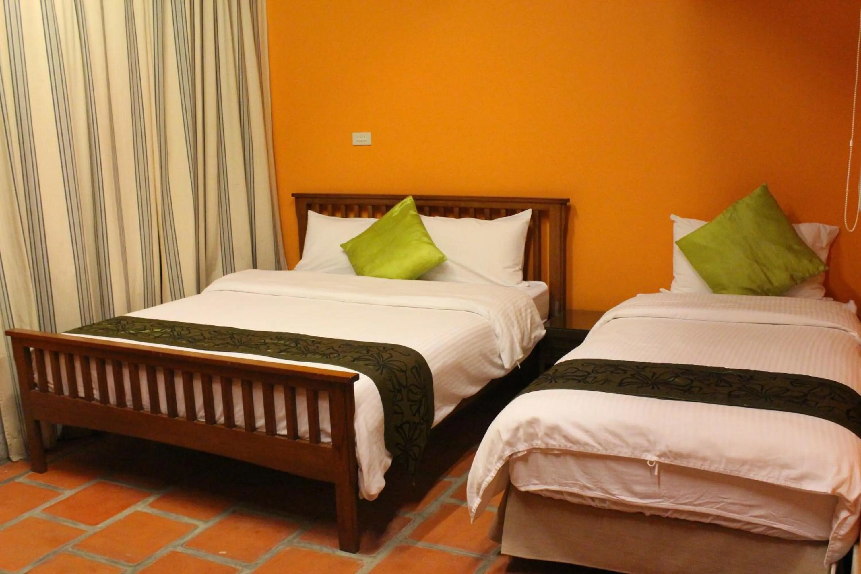 Bed in PianoPiano B&B