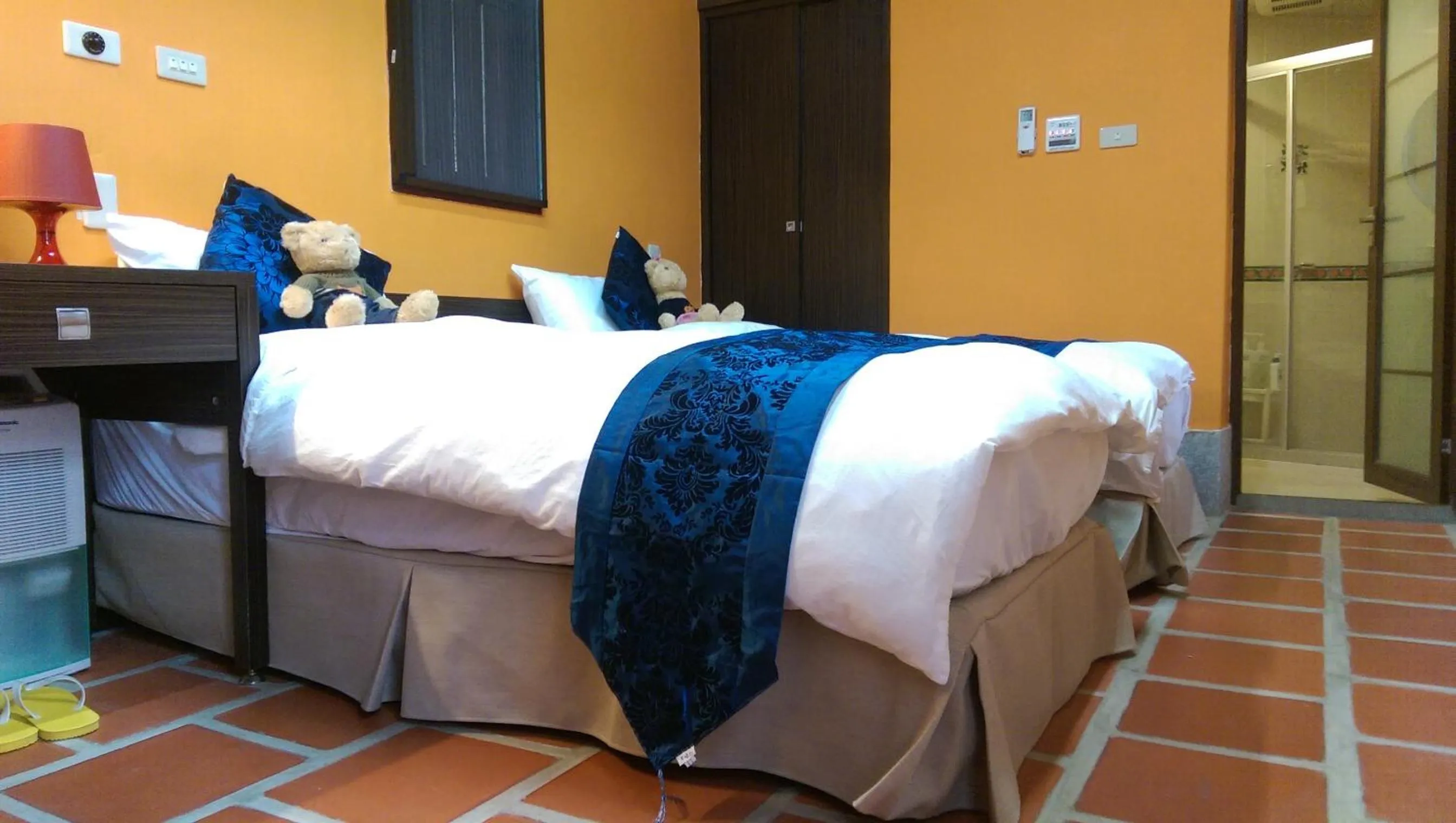 Bed in PianoPiano B&B