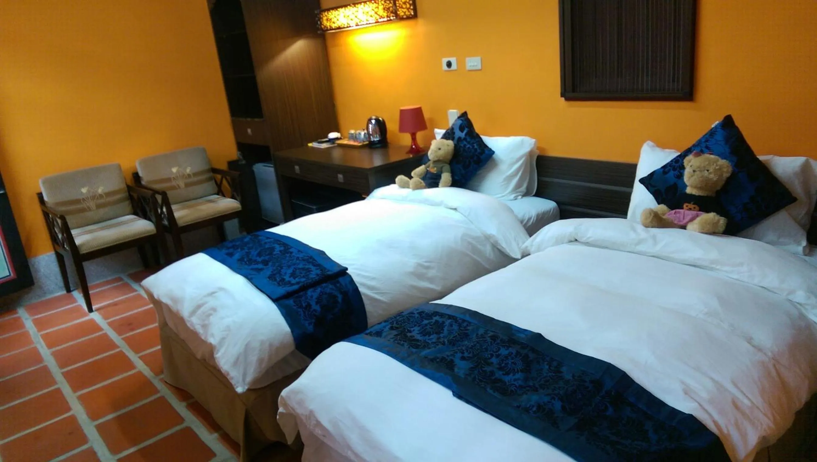 Bed in PianoPiano B&B