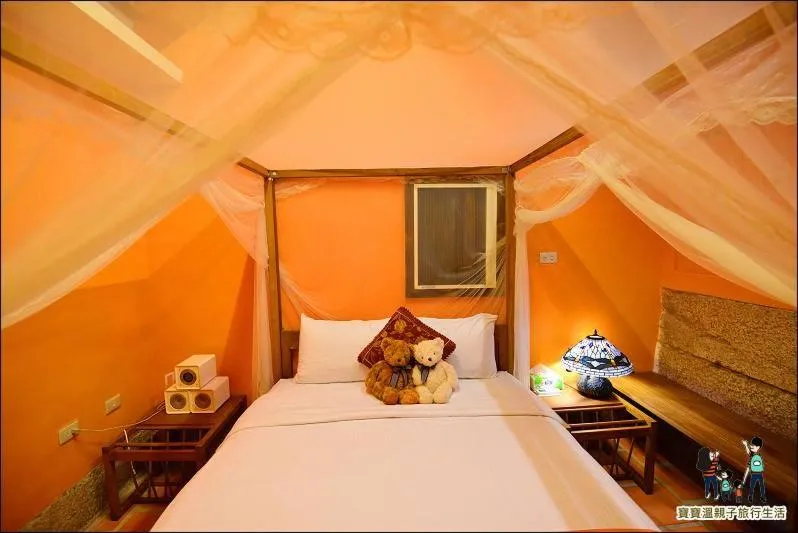 Bed in PianoPiano B&B