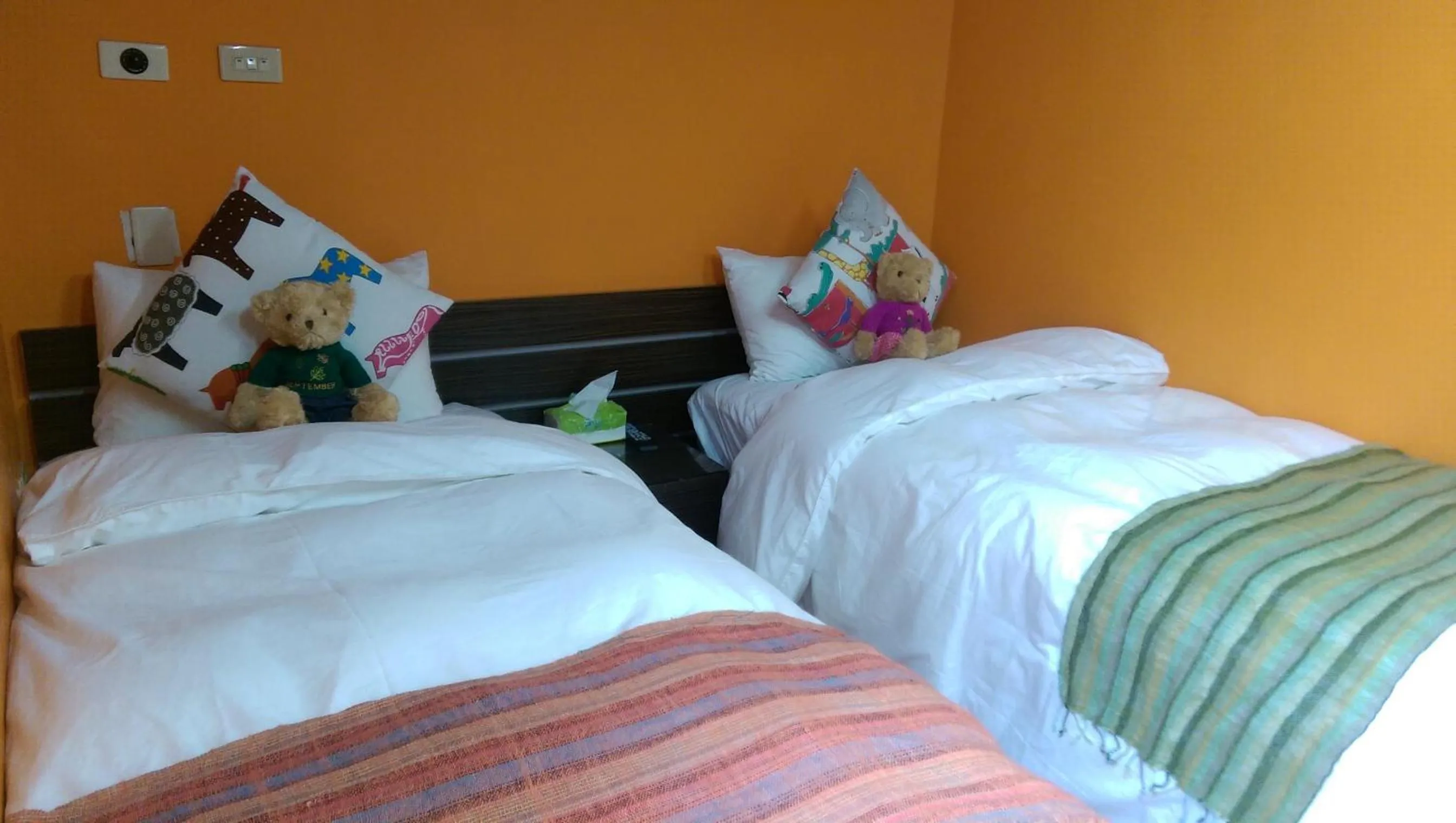 Bed in PianoPiano B&B