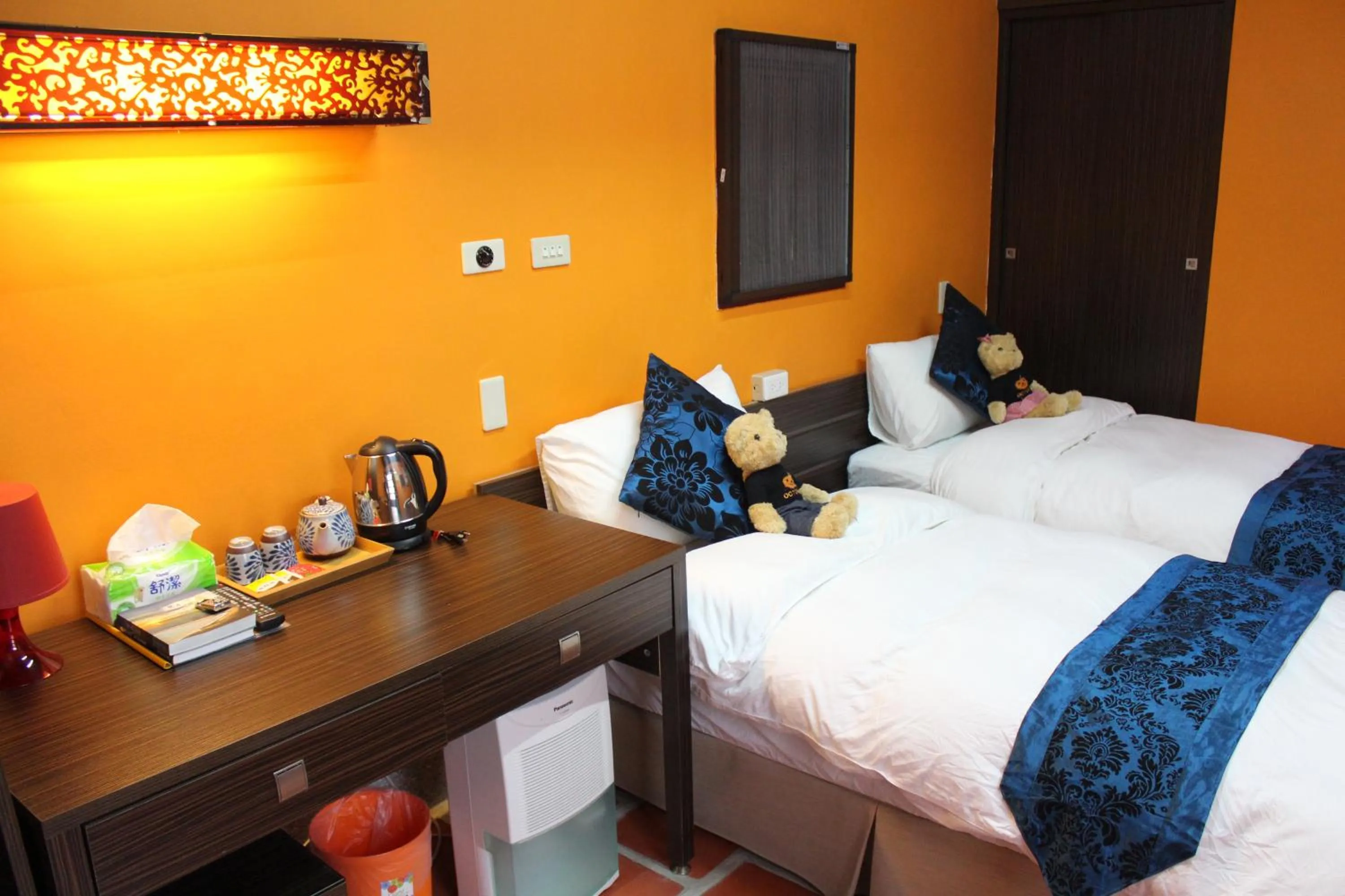 Bed in PianoPiano B&B