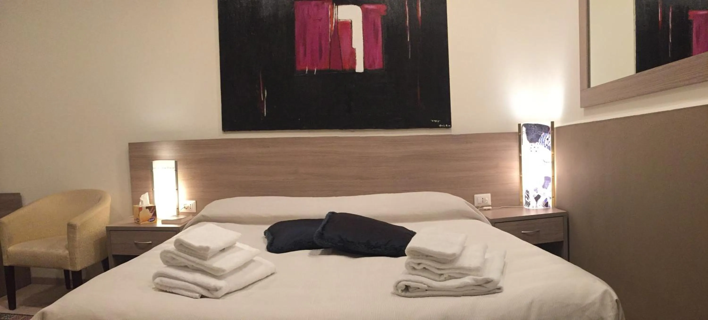 Bed in B&B Le Vibrazioni