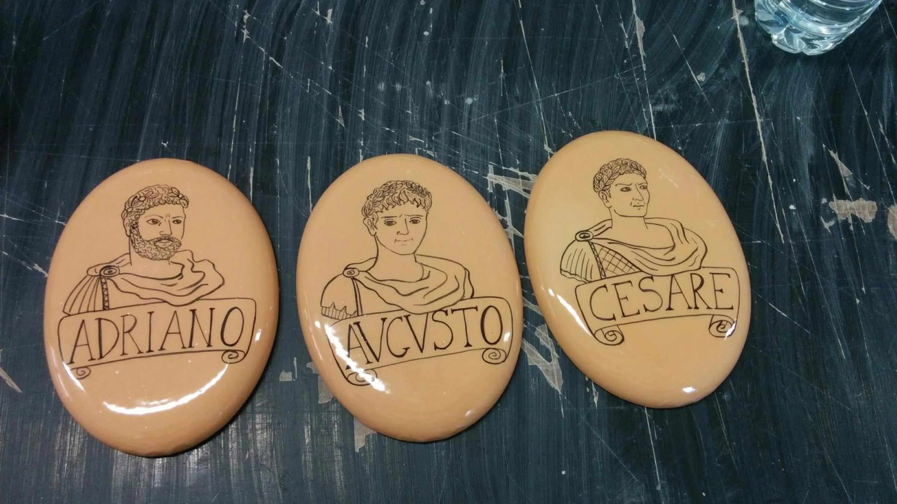 Decorative detail in B&B Le Vibrazioni