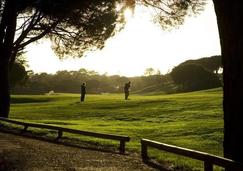 Golfcourse in Sunny Lounge Apartment