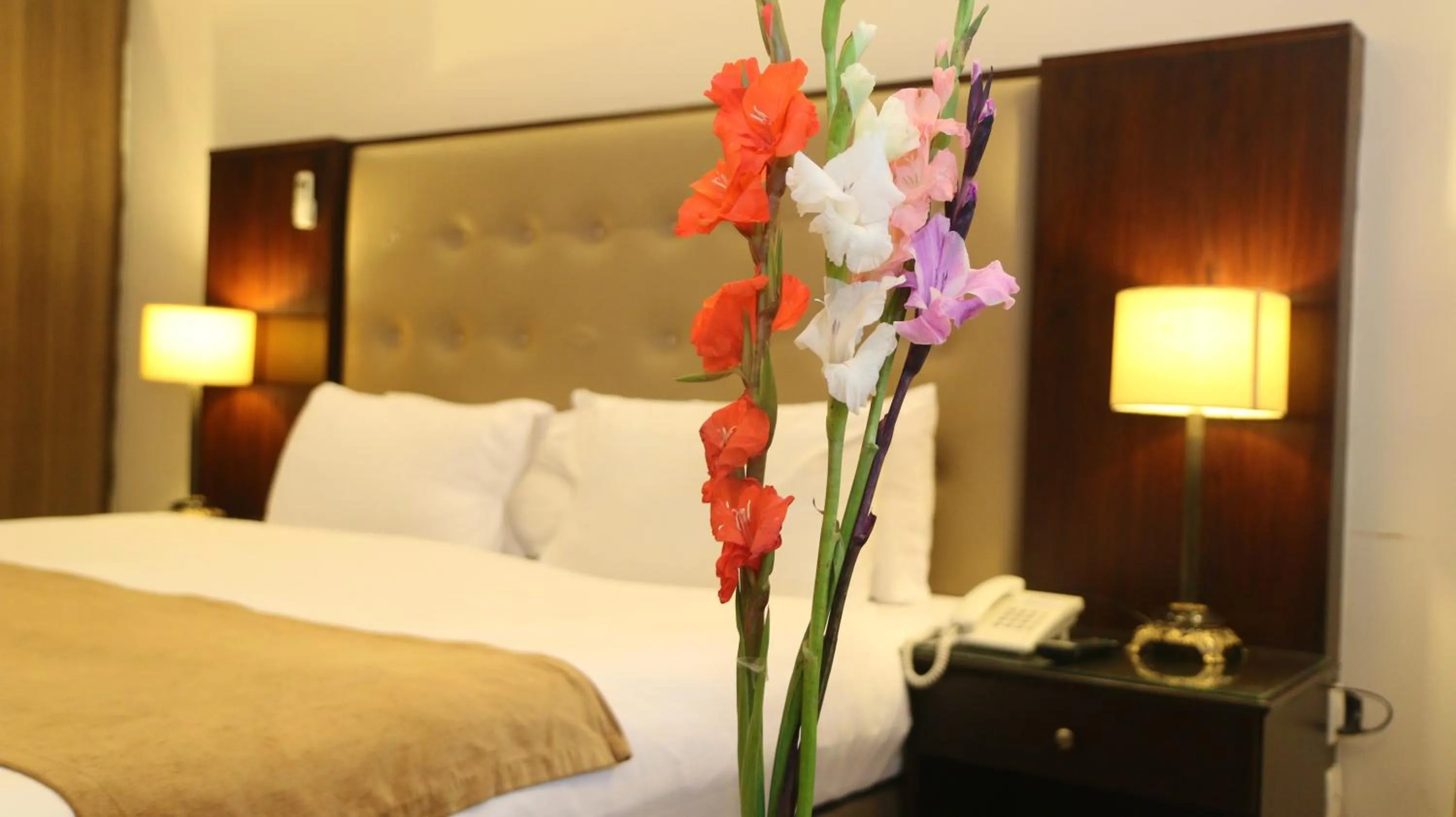 Bed in Magnolia Boutique House