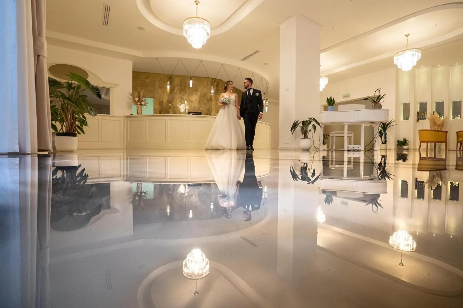 Lobby or reception in Elia Hotel