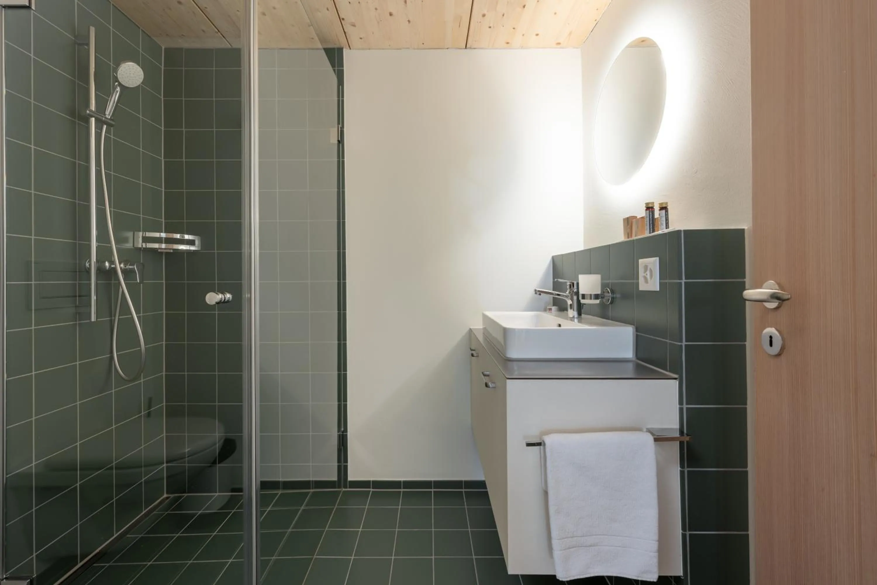 Shower in Speluca Brauerei & Genusshotel - Self-Check-in
