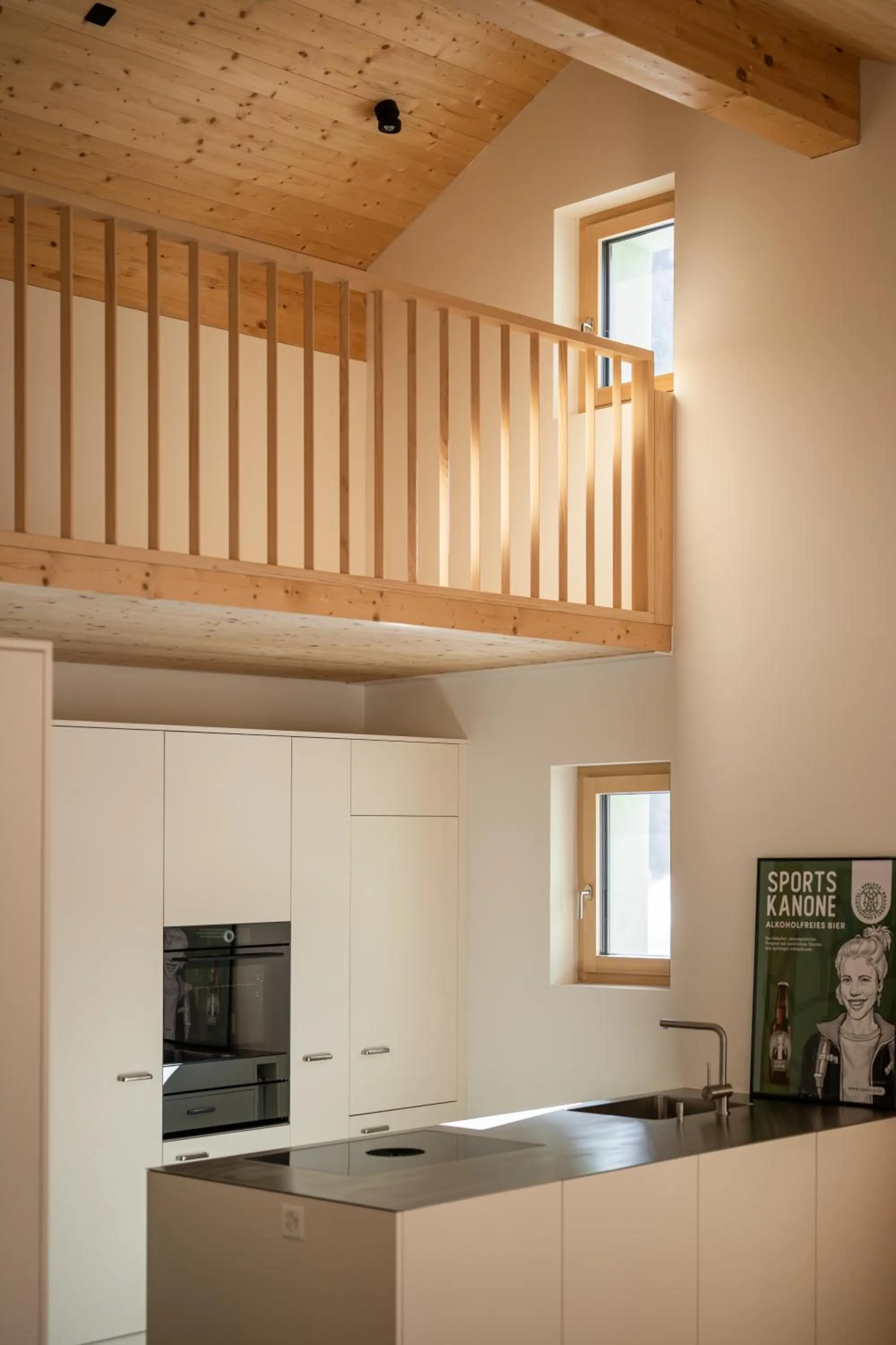 Kitchen or kitchenette in Speluca Brauerei & Genusshotel - Self-Check-in