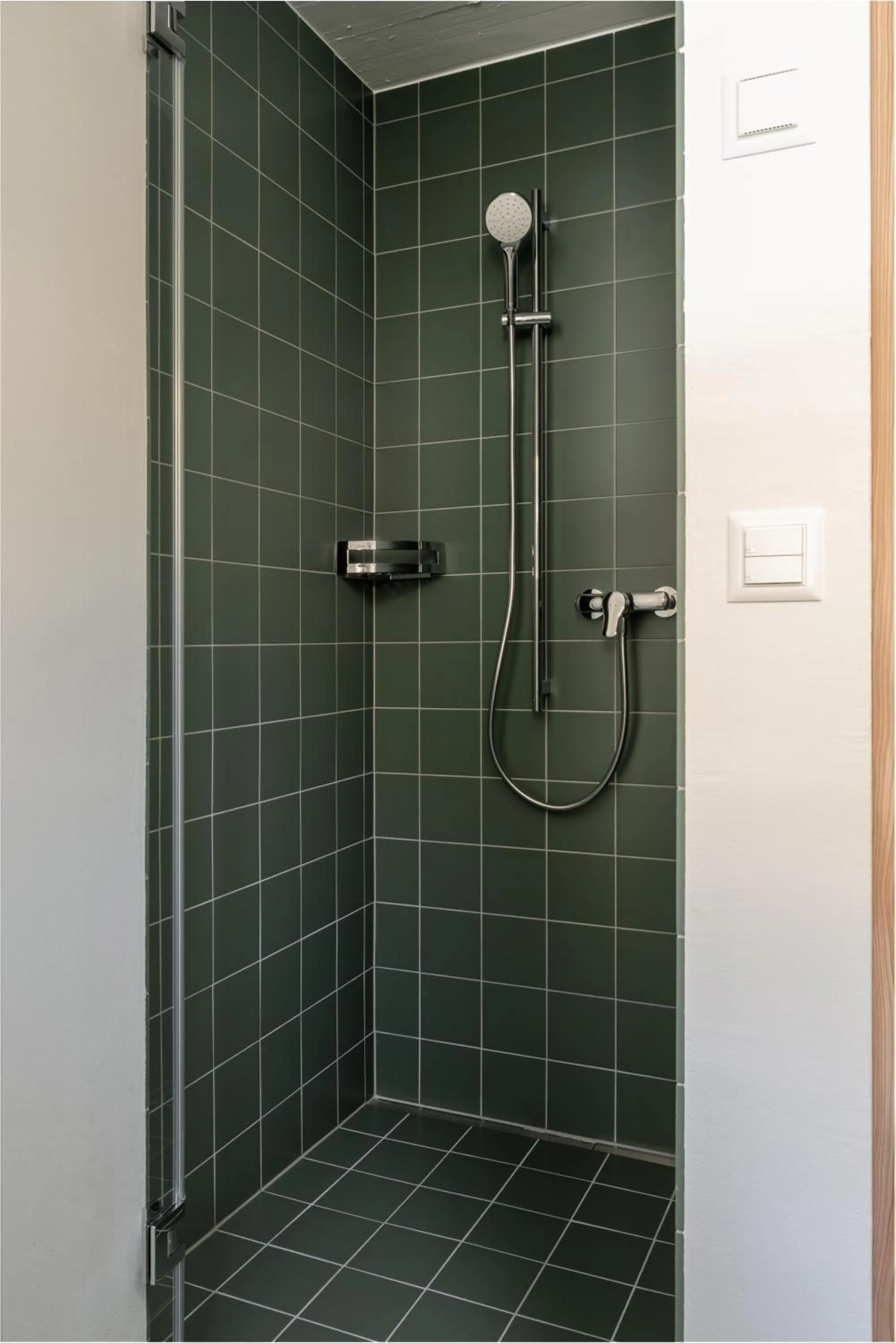 Shower in Speluca Brauerei & Genusshotel - Self-Check-in
