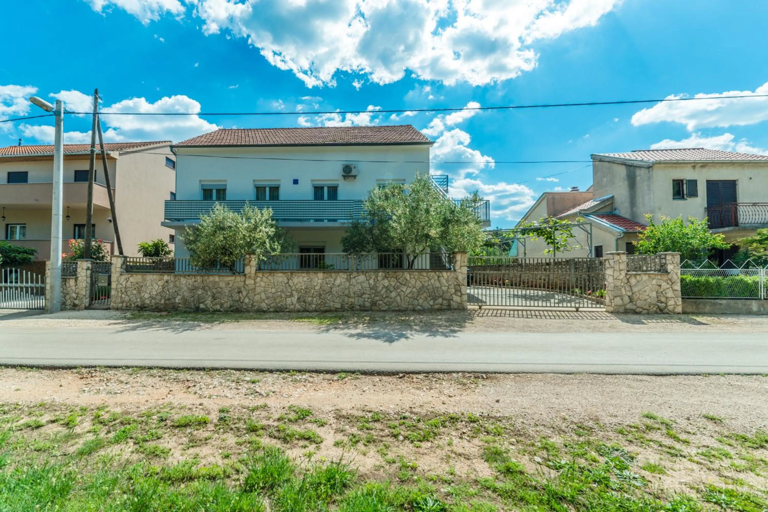 Bird's eye view in Apartments Brekalo