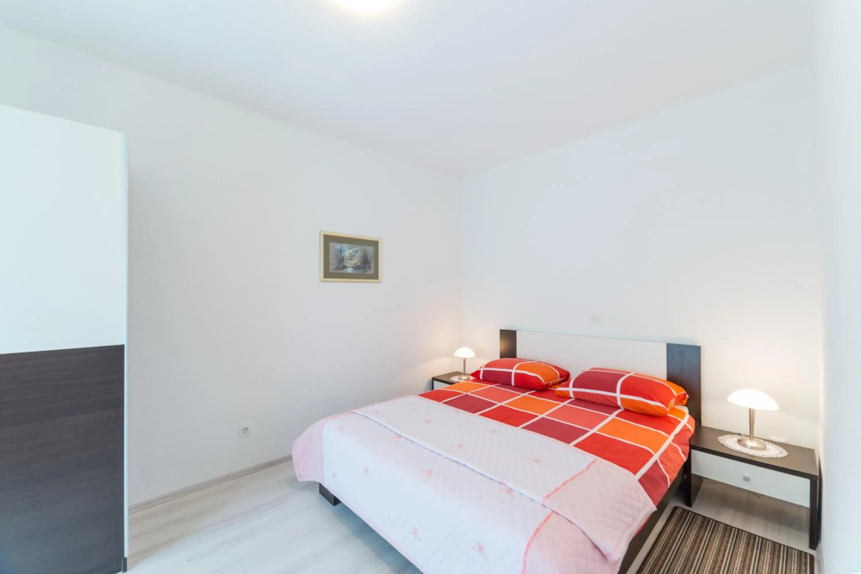 Bedroom, Bed in Apartments Brekalo
