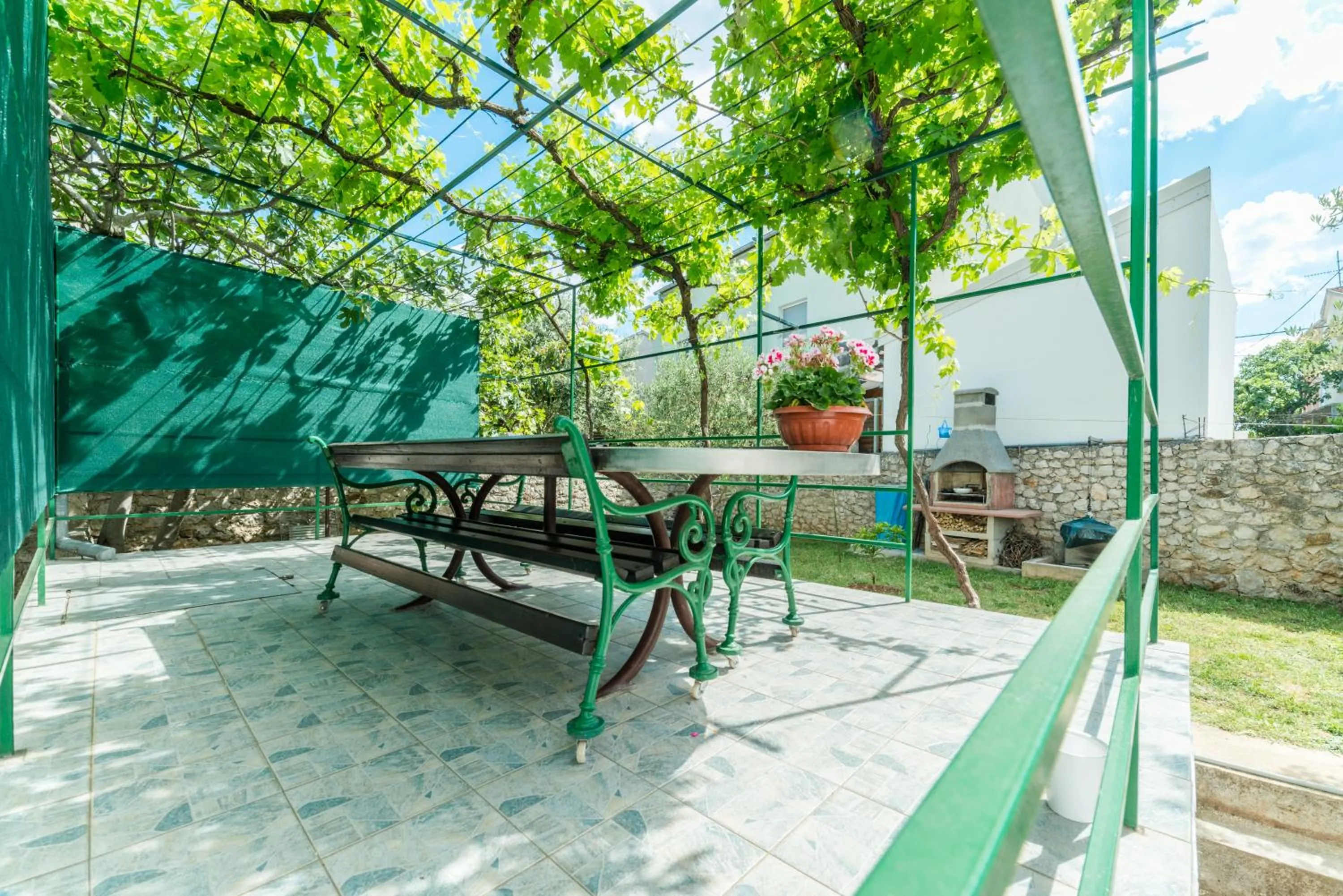 Balcony/Terrace in Apartments Brekalo