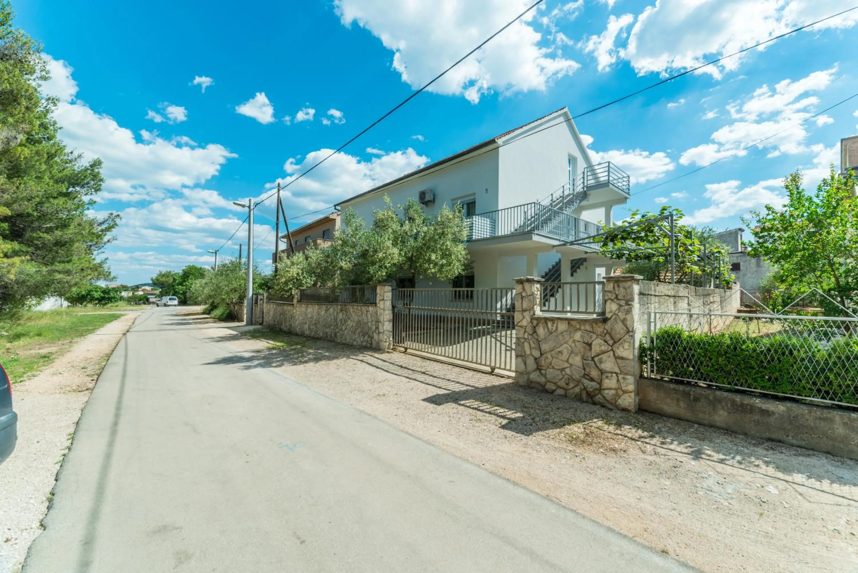 Bird's eye view in Apartments Brekalo
