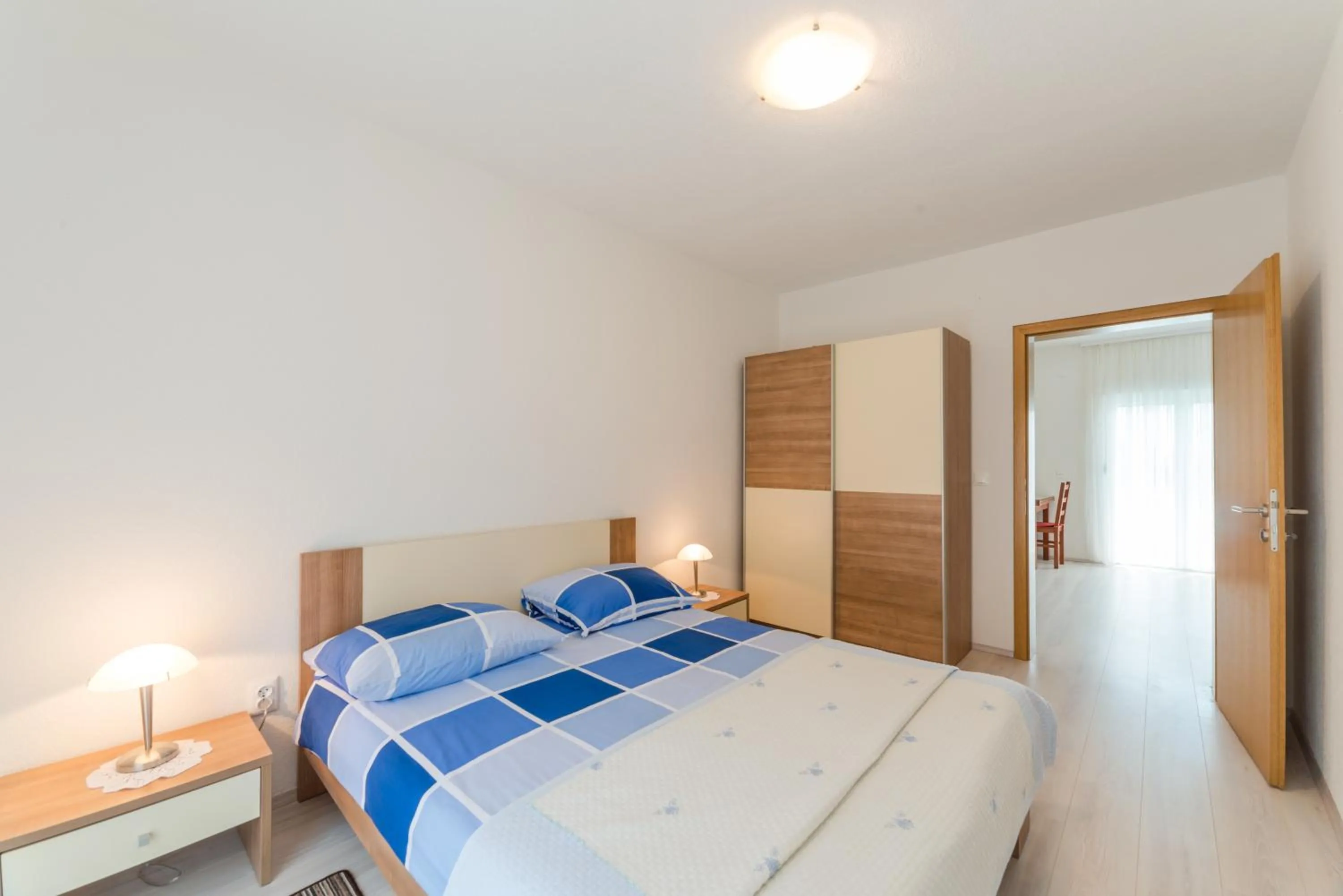 Bedroom, Bed in Apartments Brekalo