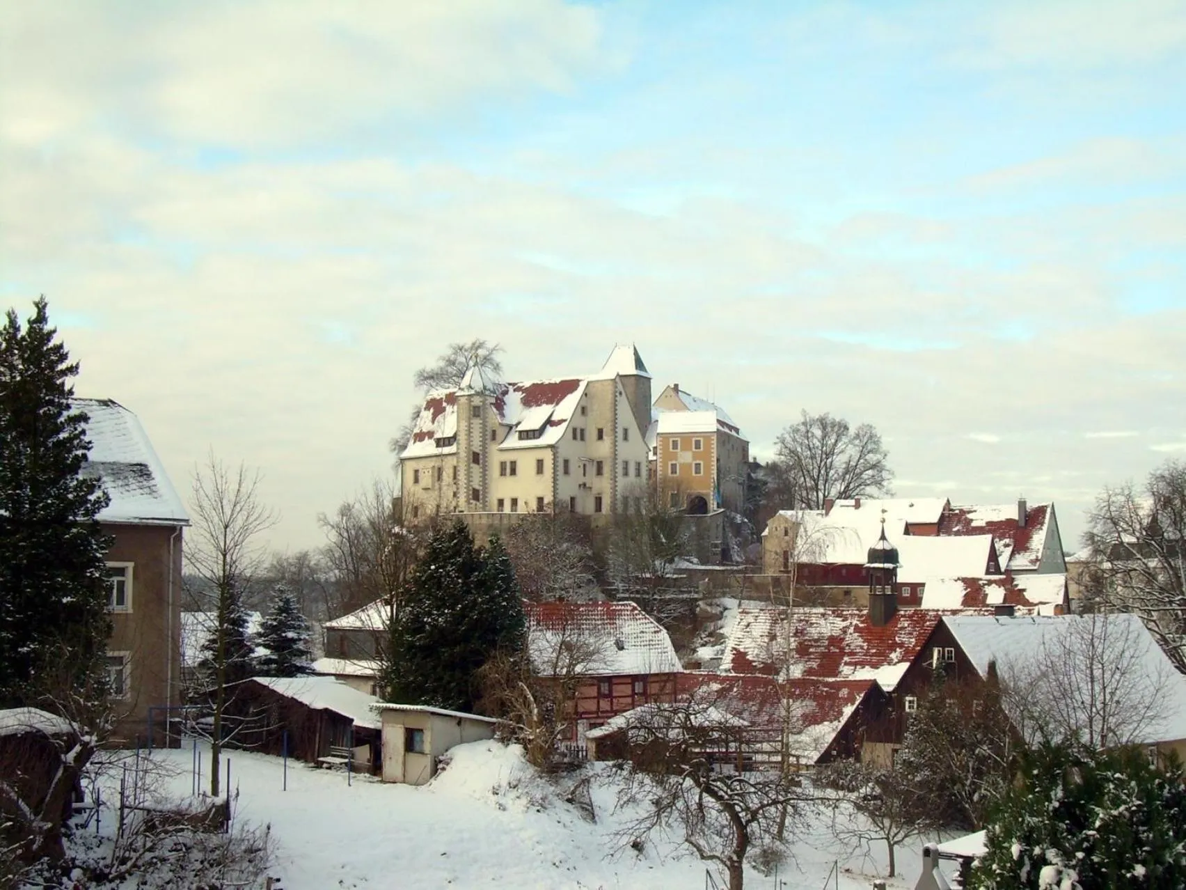 Natural landscape in Burg Hohnstein