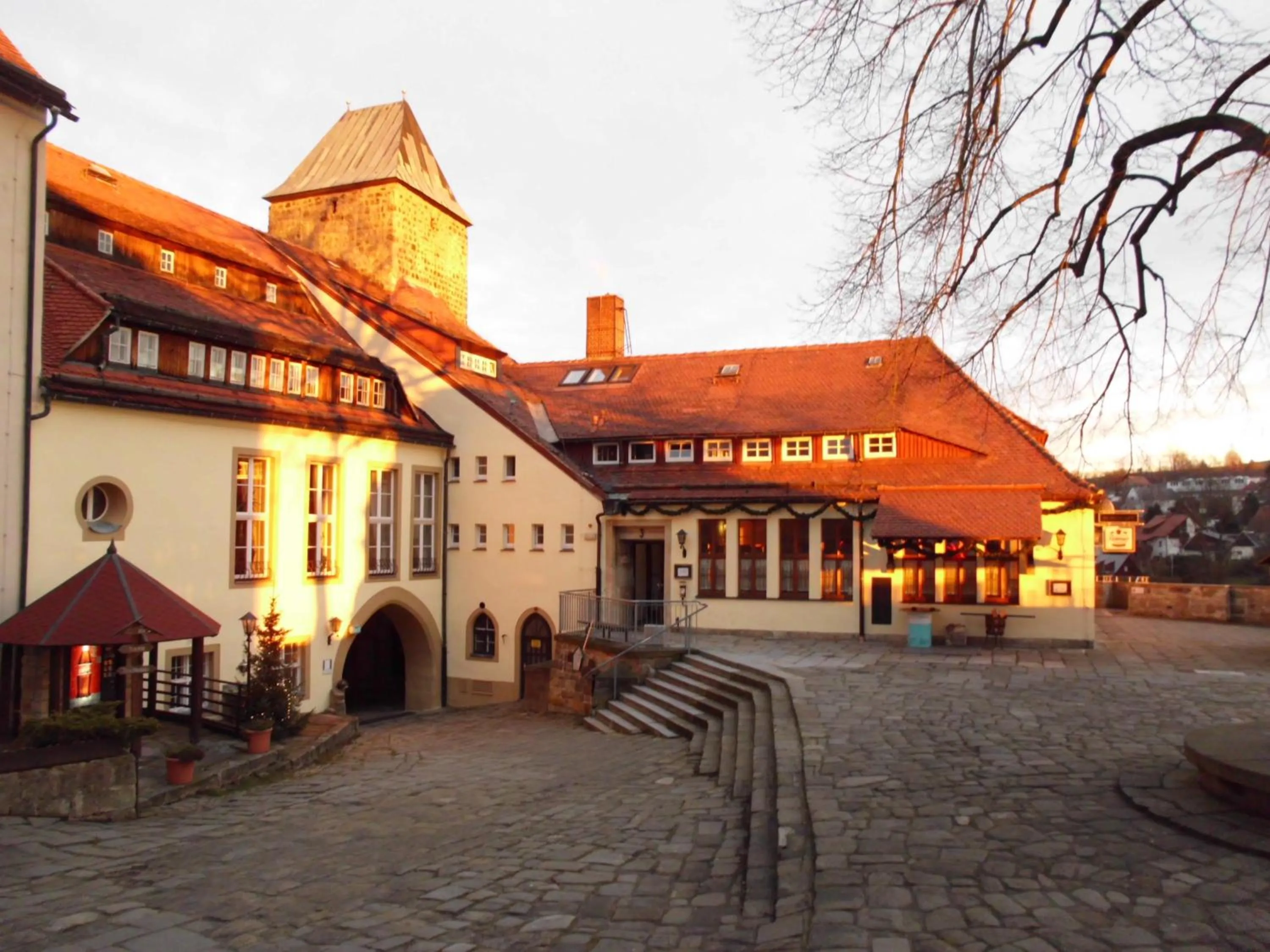 Facade/entrance in Burg Hohnstein