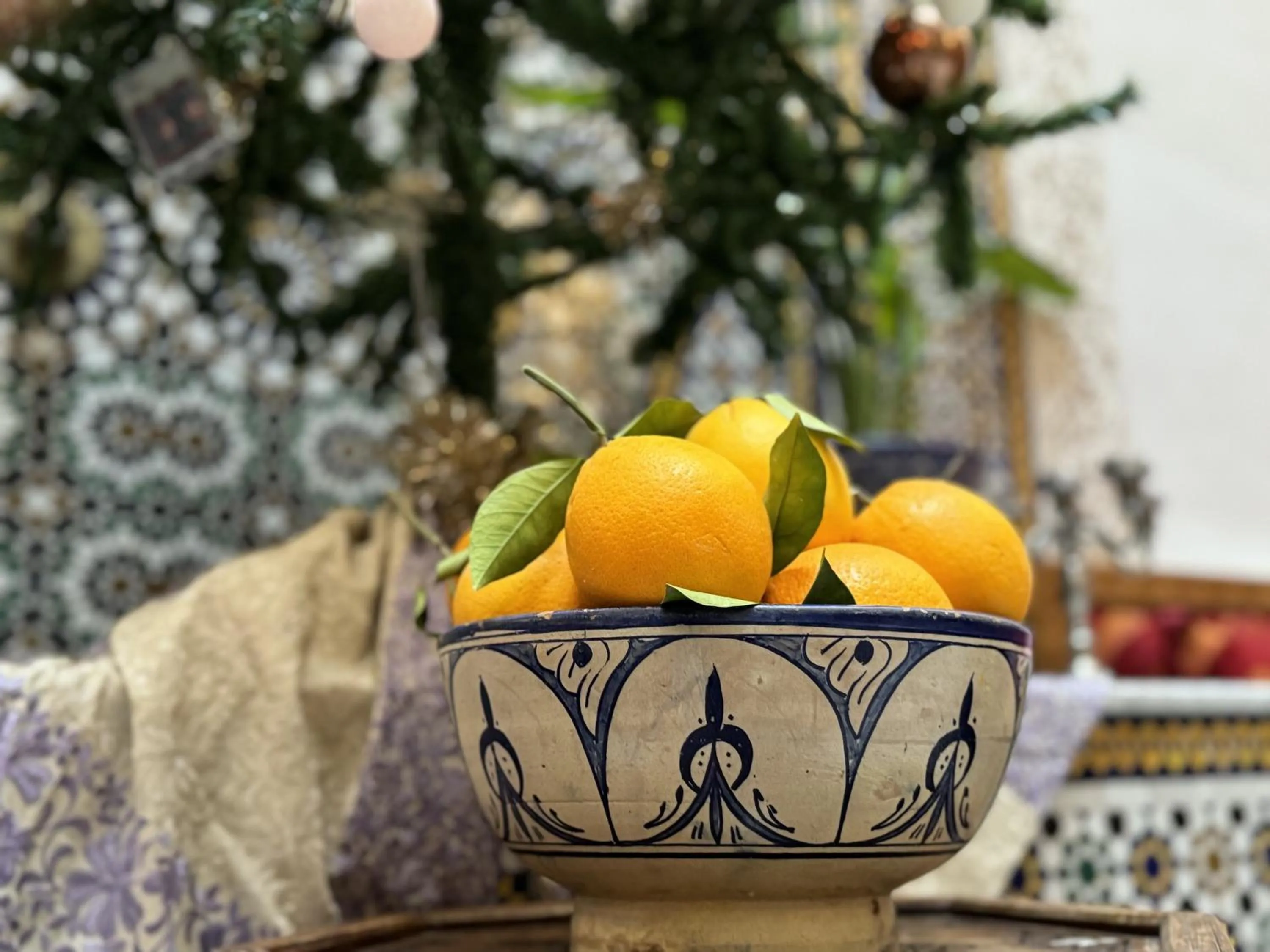 Food and drinks in Riad Mazar