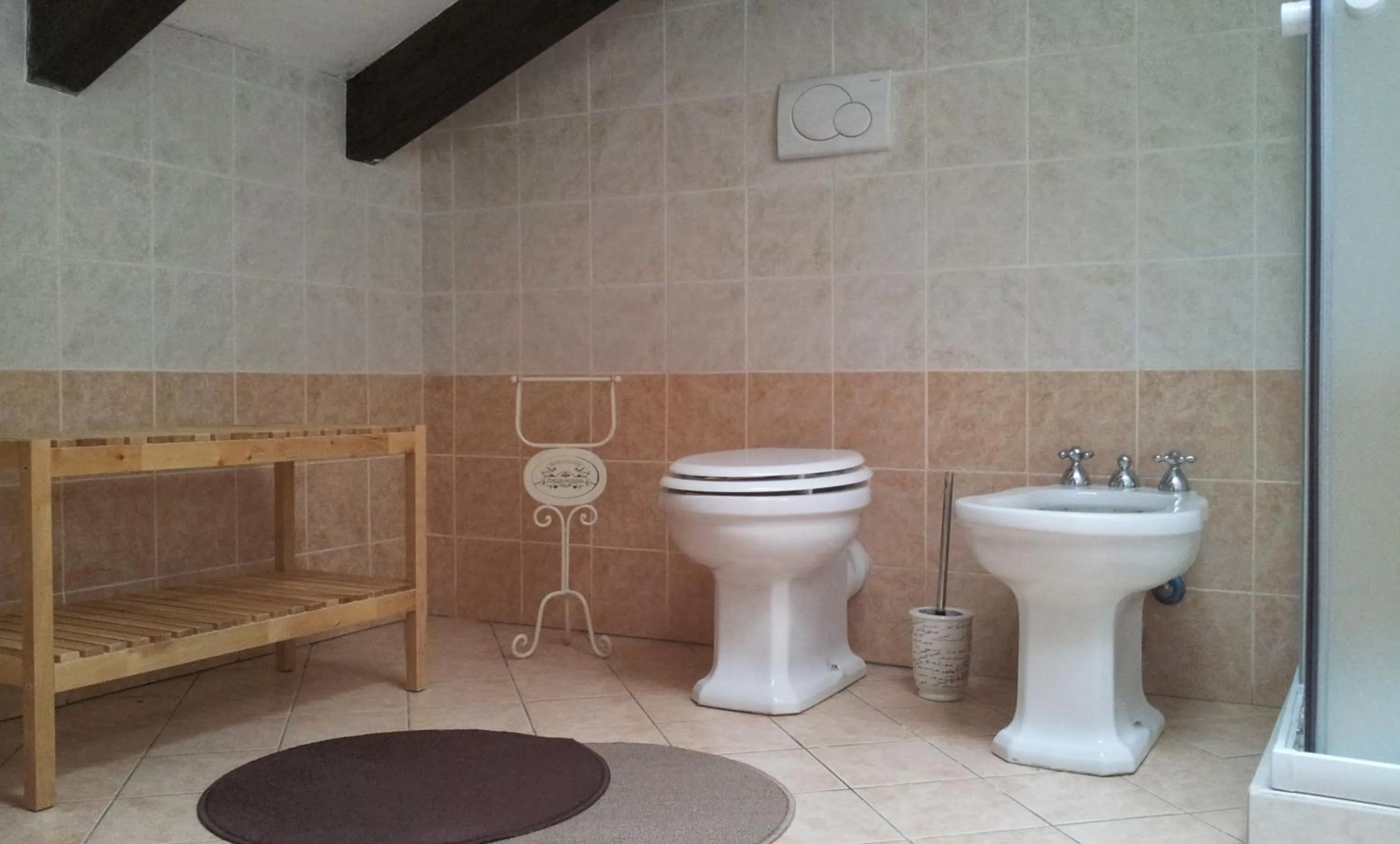 Bathroom in B&B Casa Arcangeli