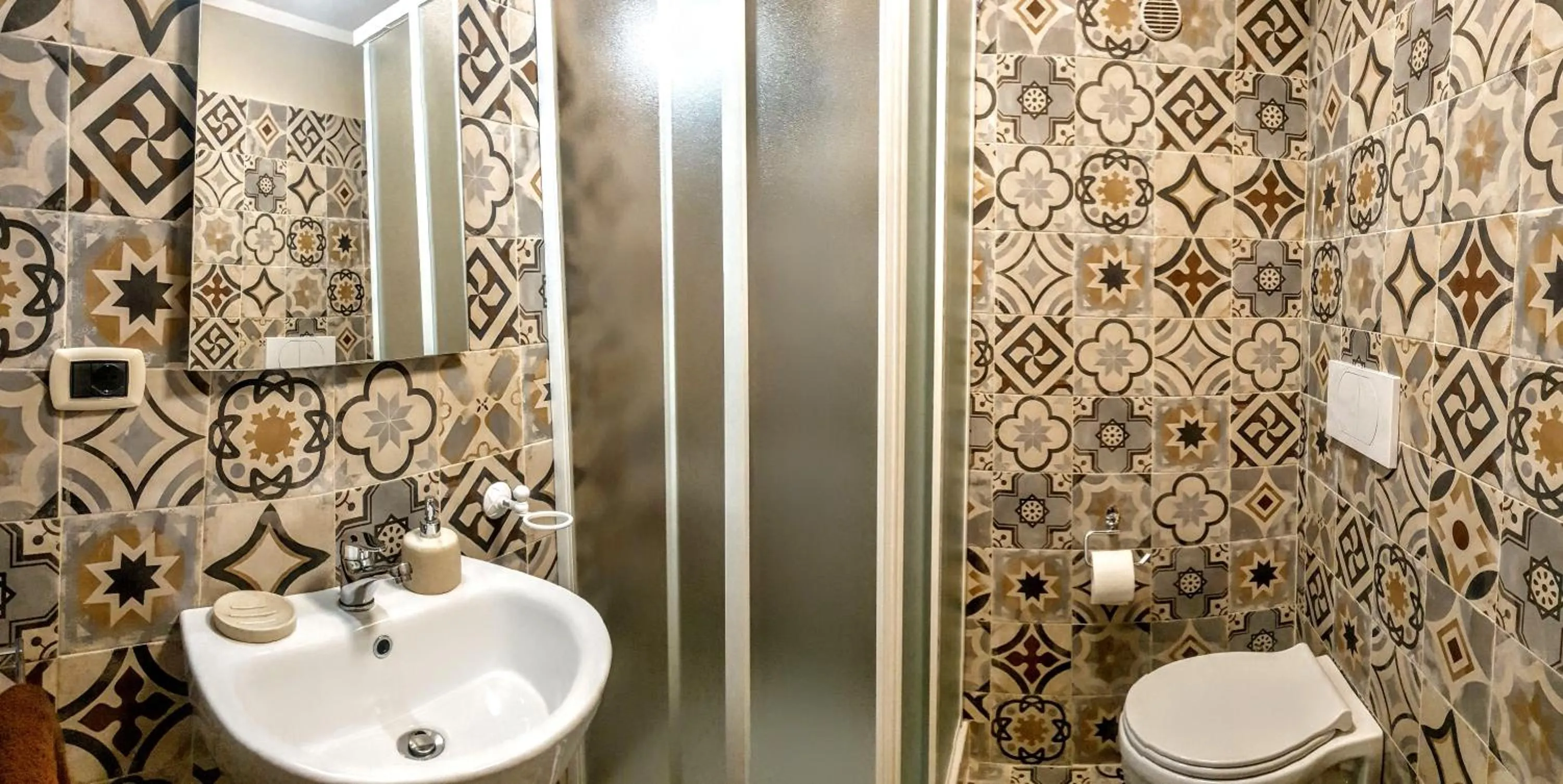 Bathroom in B&B Casa Arcangeli