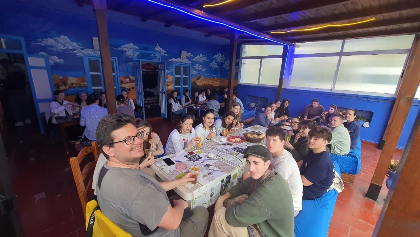 Balcony/Terrace in Hostel ALINE