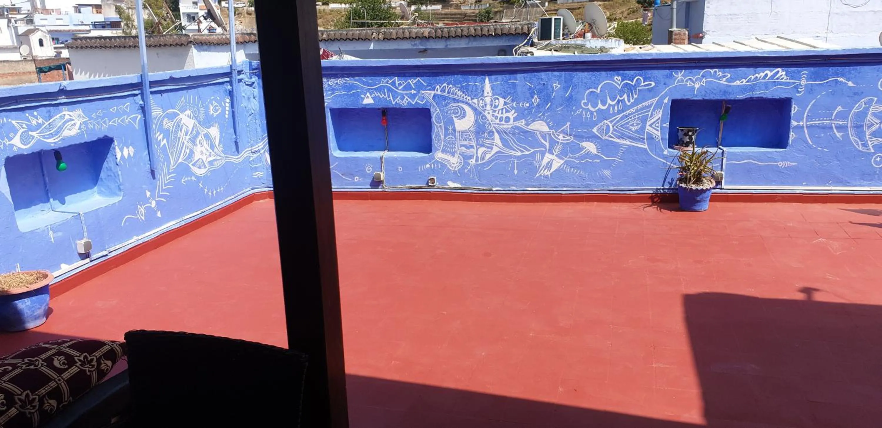 Balcony/Terrace in Hostel ALINE