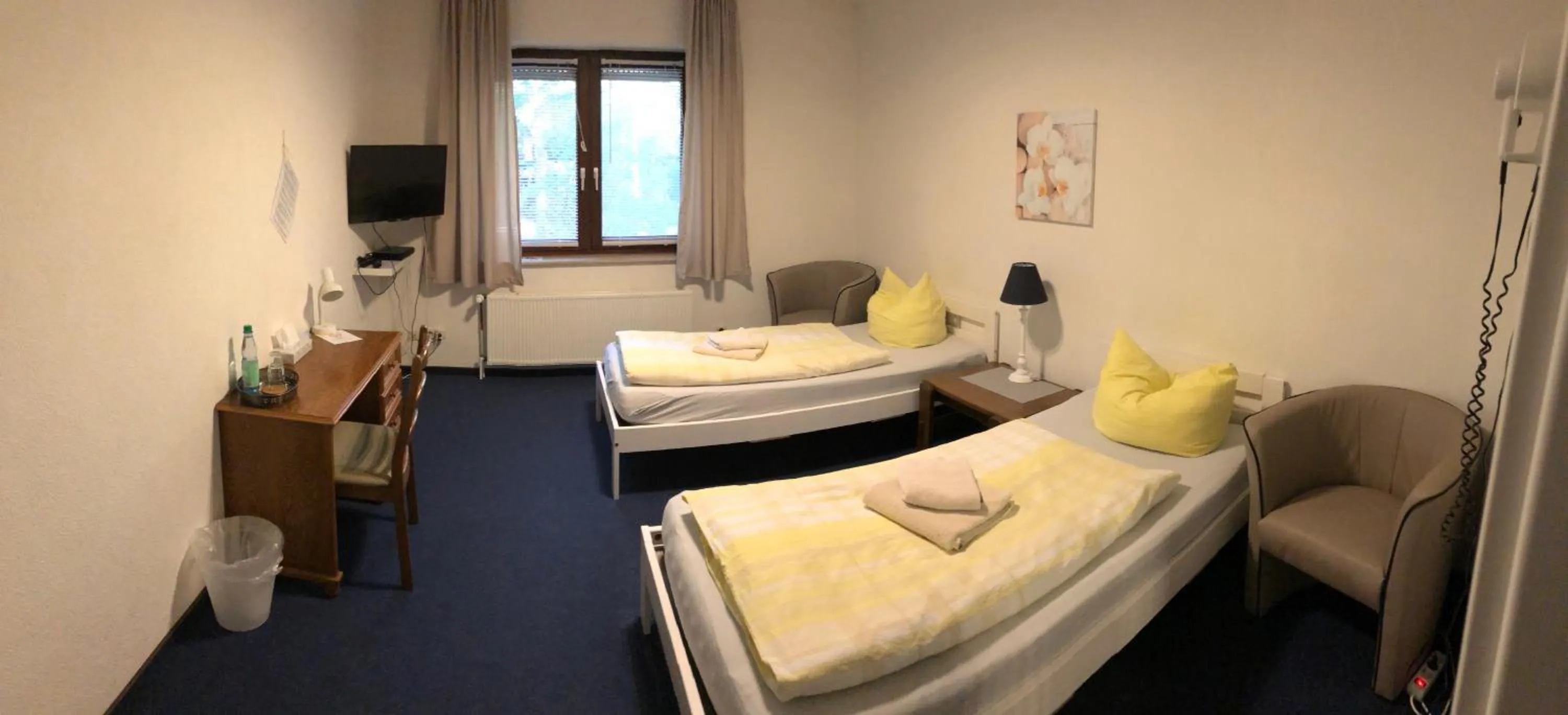 Bed in Hotel am Weißdornbusch