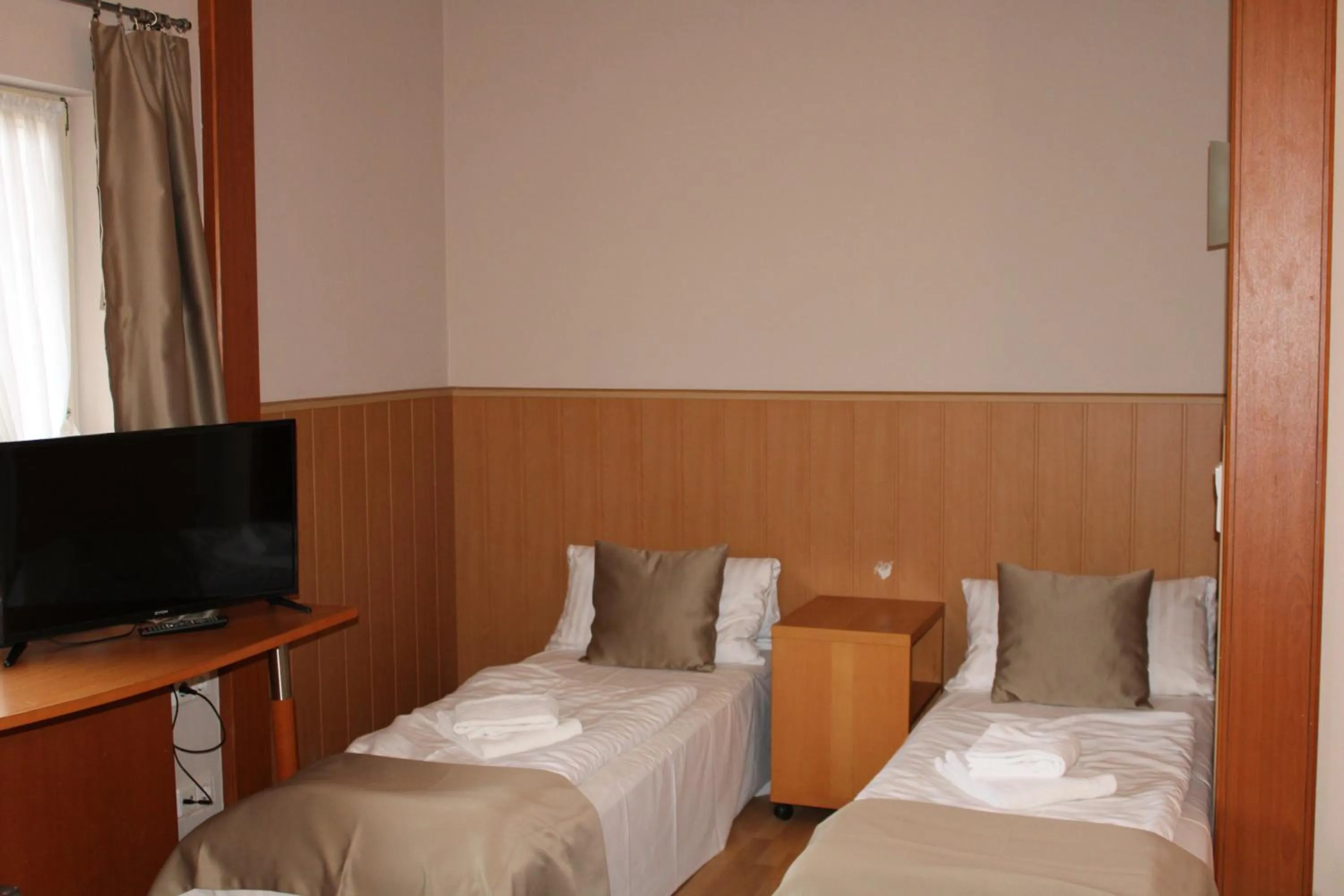 Bed in Hotel Zum Kaffeekännchen