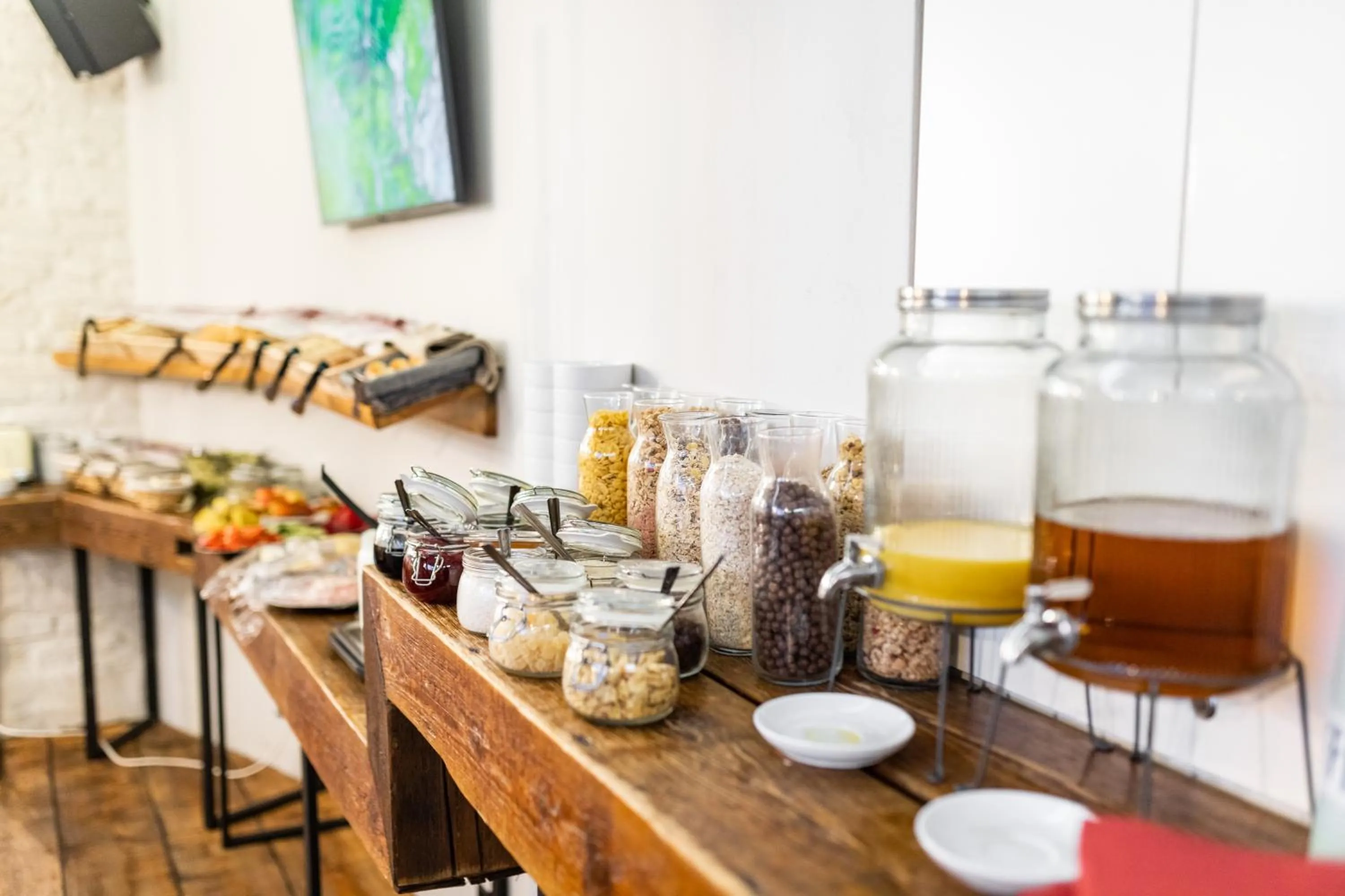 Buffet breakfast in Miss Sophie's New Town & Wellness