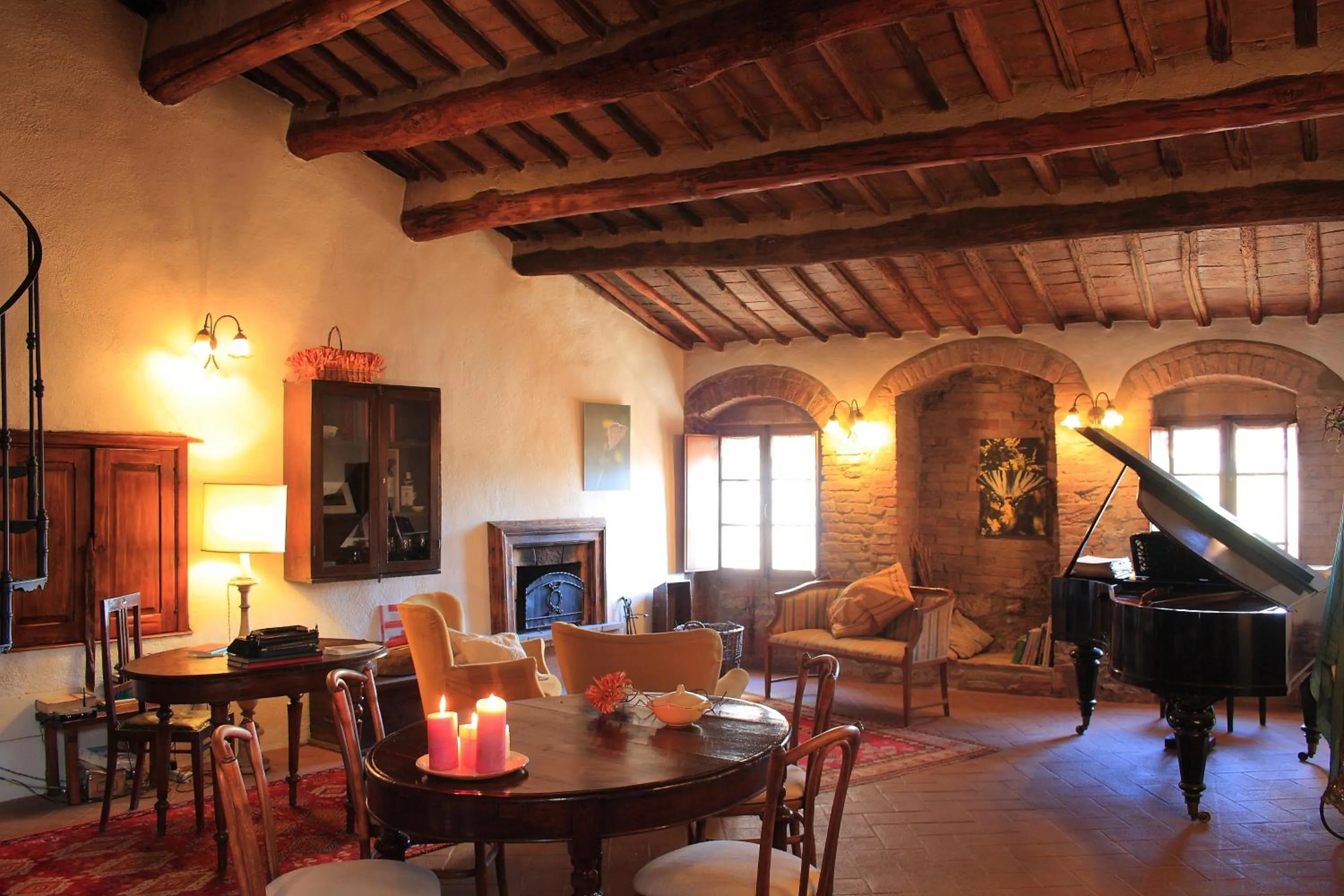 Communal lounge/ TV room in La Locanda del Loggiato