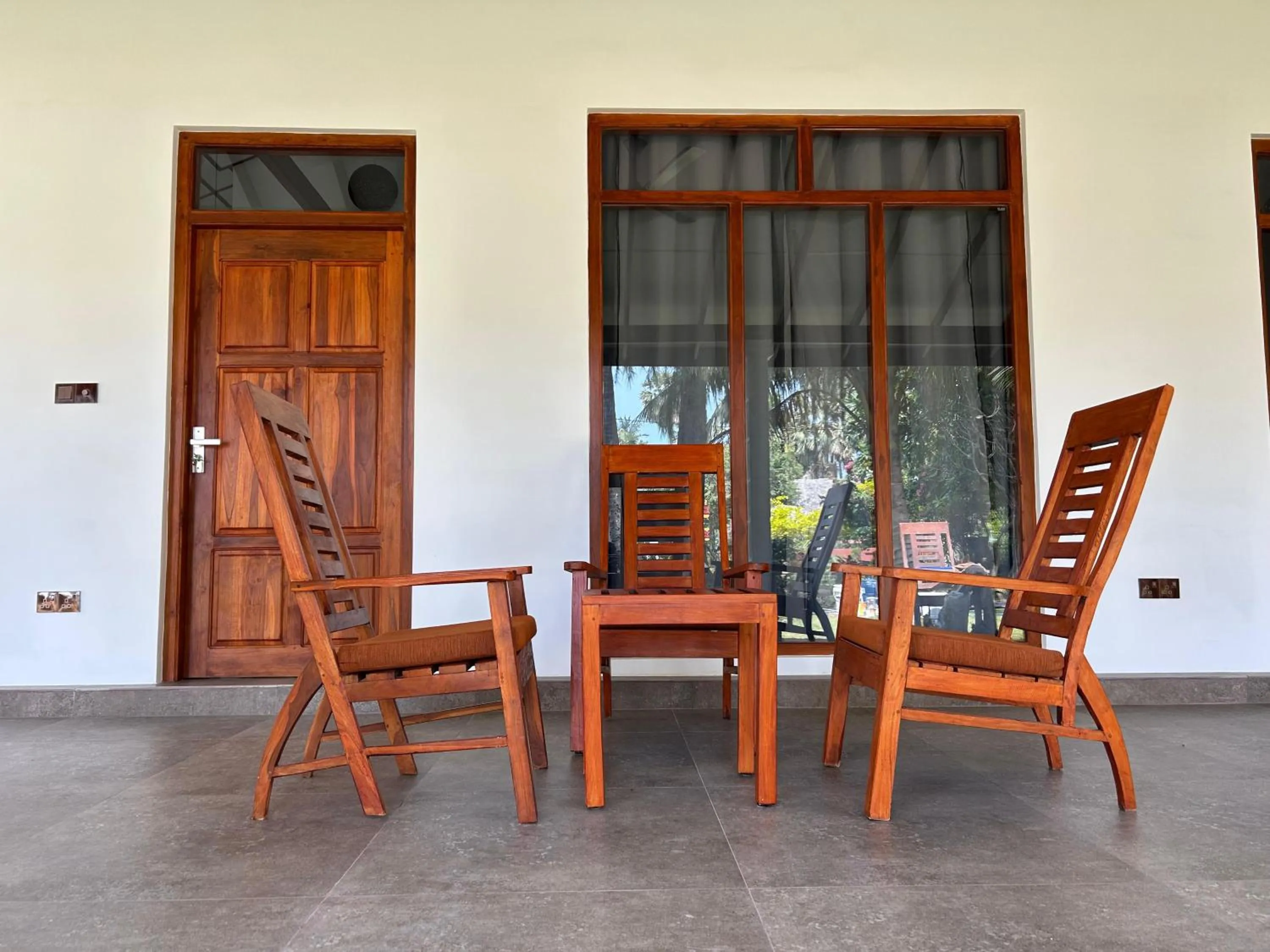 Seating area in 108 Palms Beach Resort