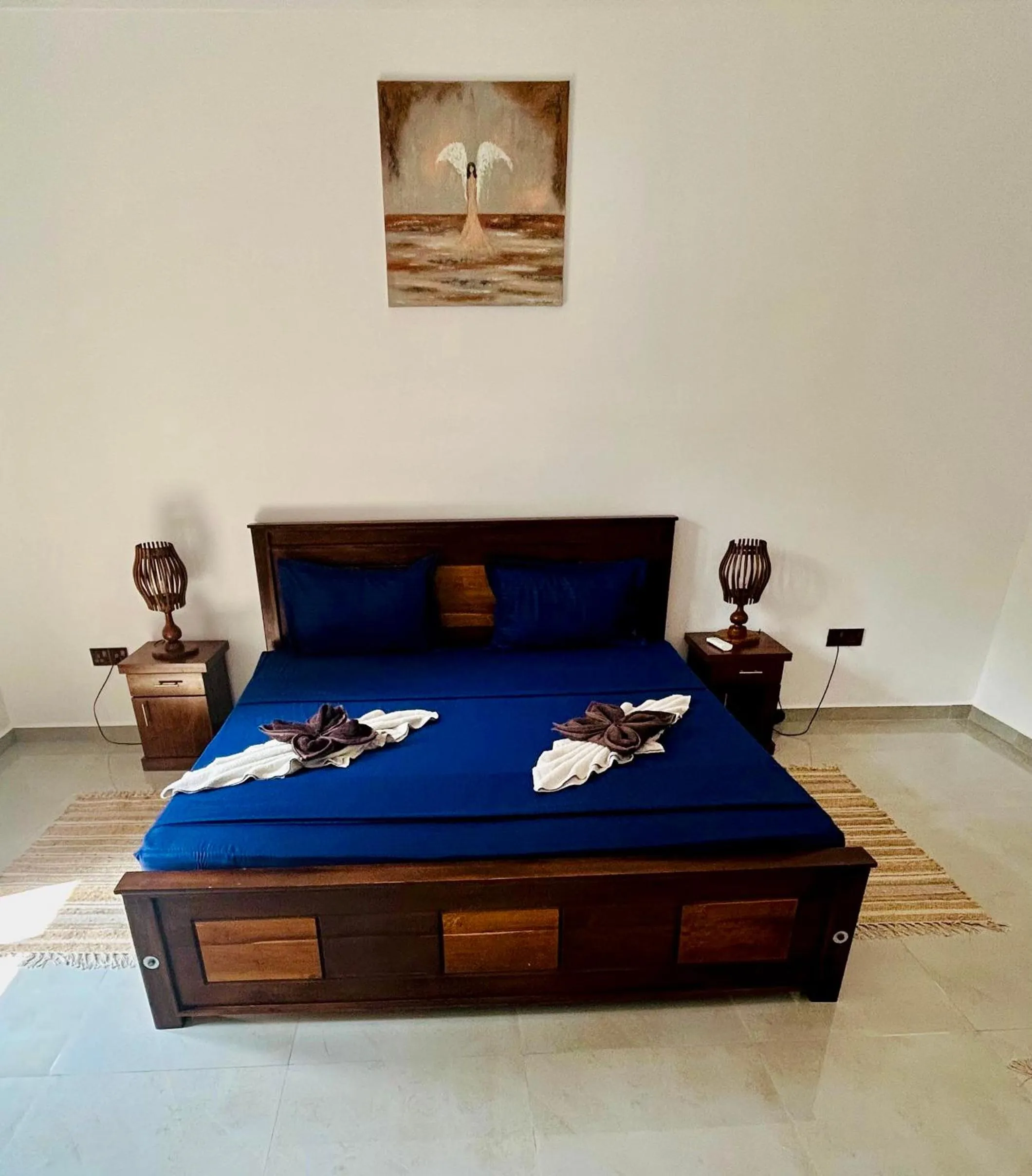 Bed in 108 Palms Beach Resort