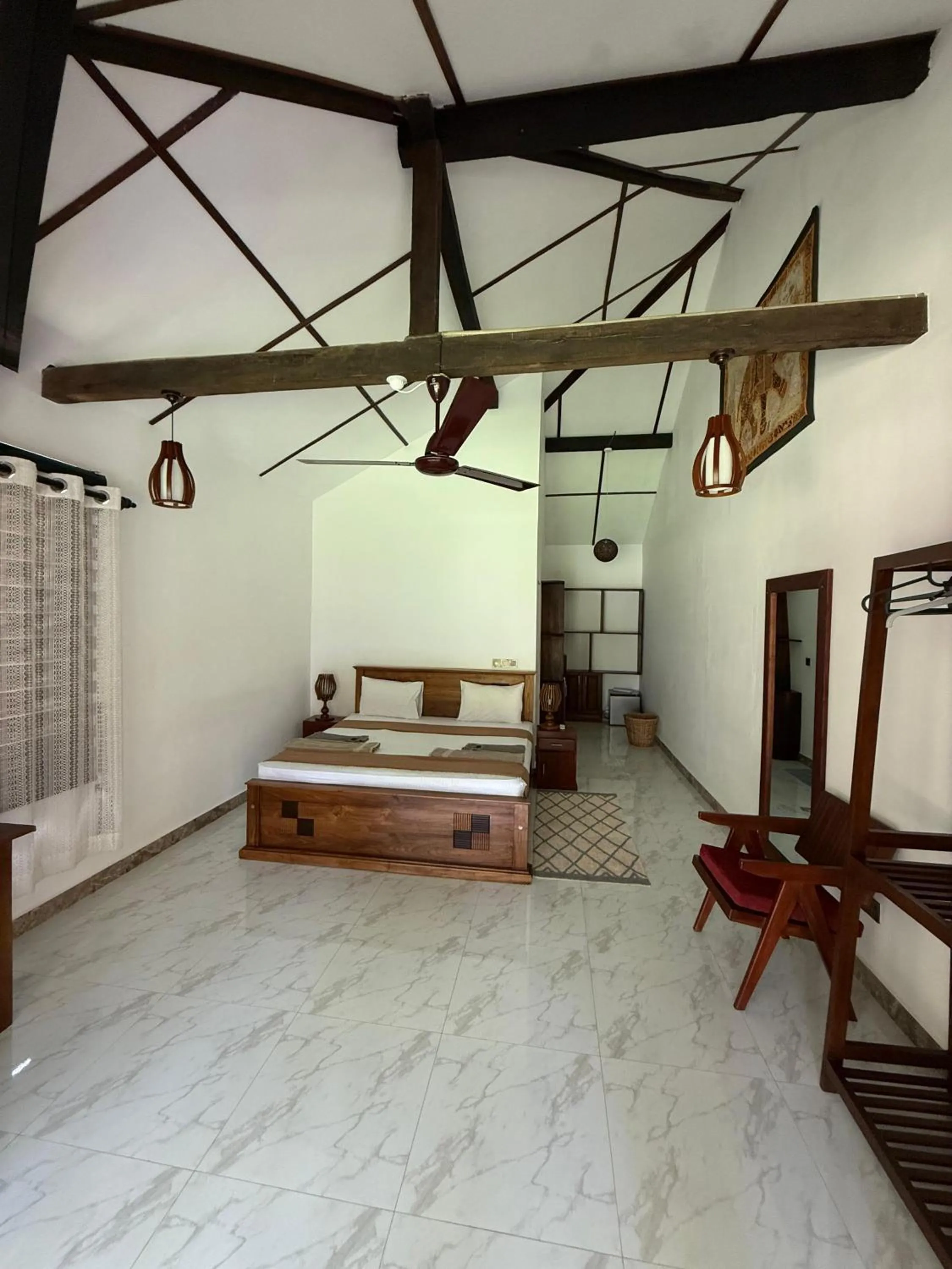 Bed in 108 Palms Beach Resort